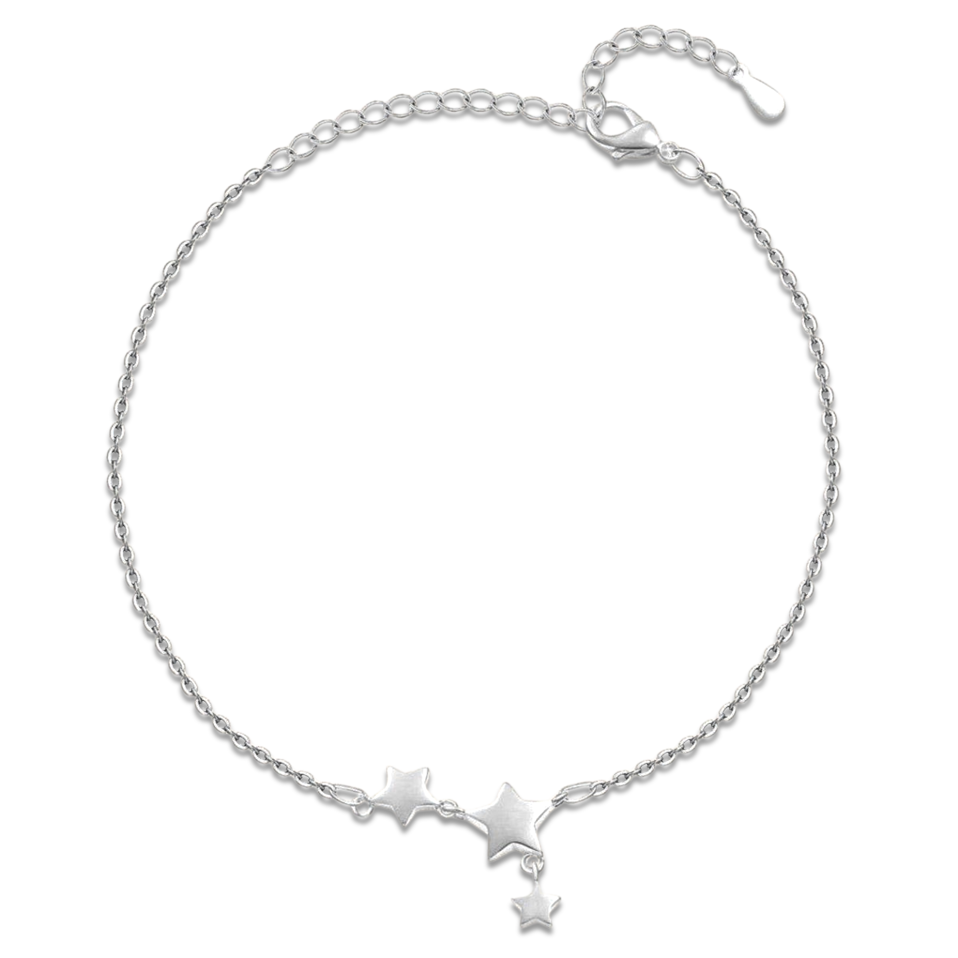Shiny Star Anklet - Milas Jewels Shop