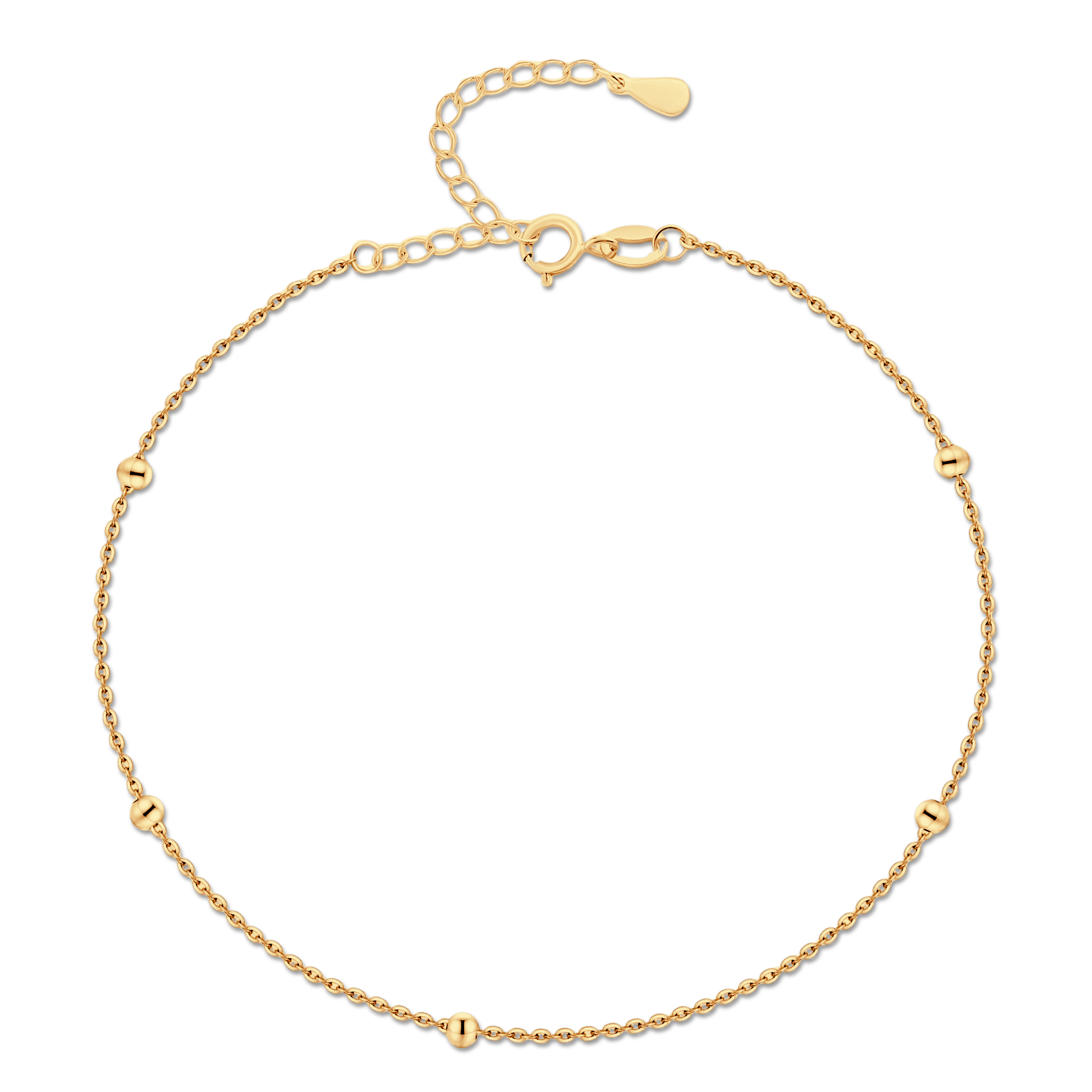 Little Balls Anklet - Milas Jewels Shop