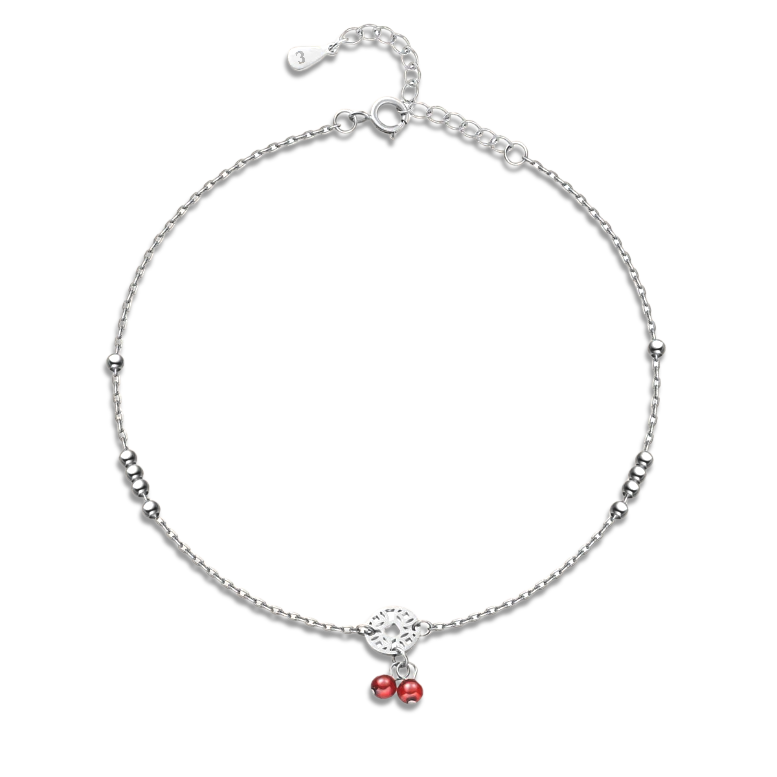 Cherry Anklet - Milas Jewels Shop