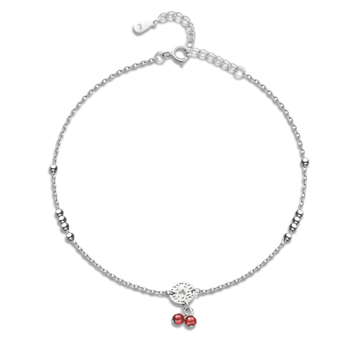 Cherry Anklet - Milas Jewels Shop