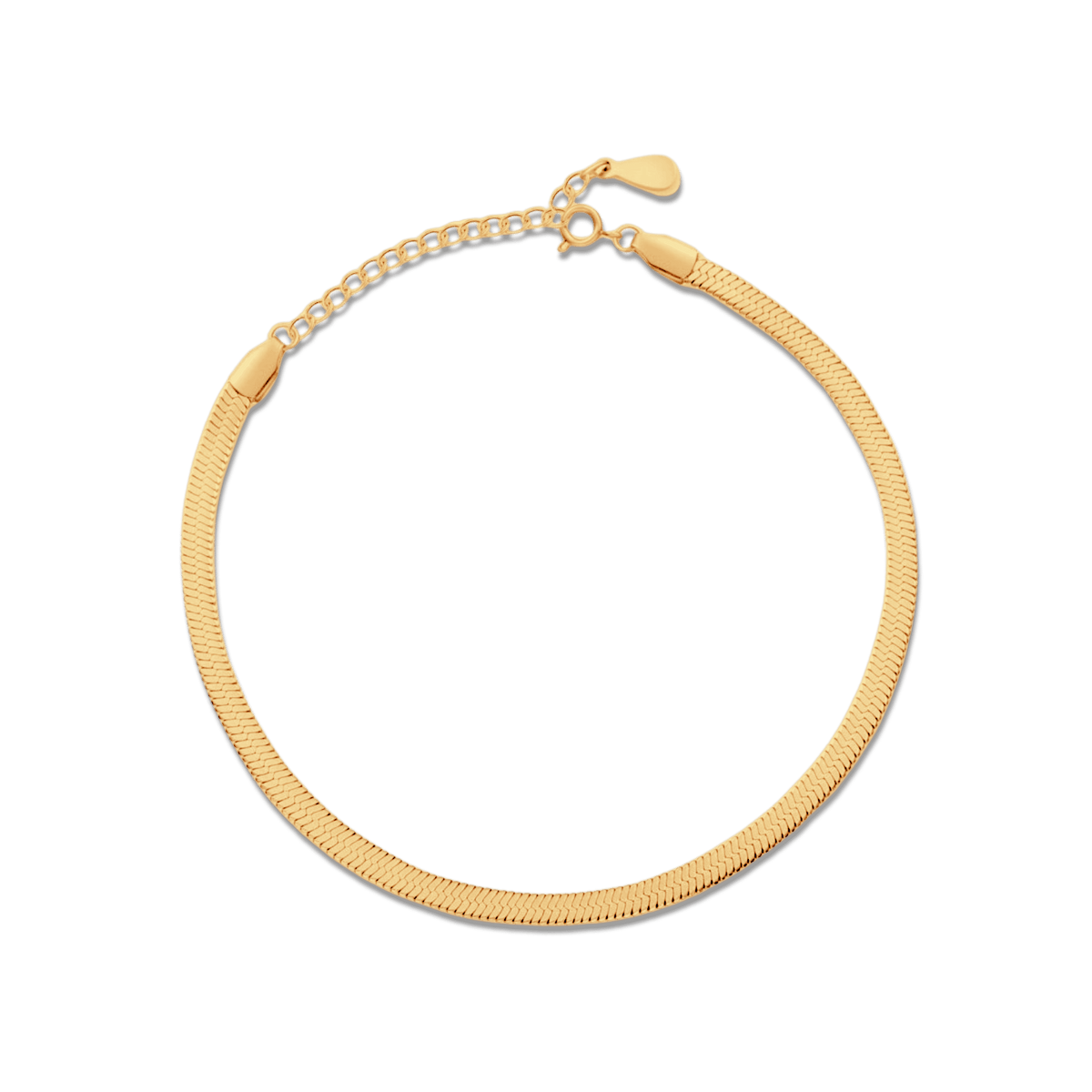 Cleopatra 4MM Anklet - Milas Jewels Shop