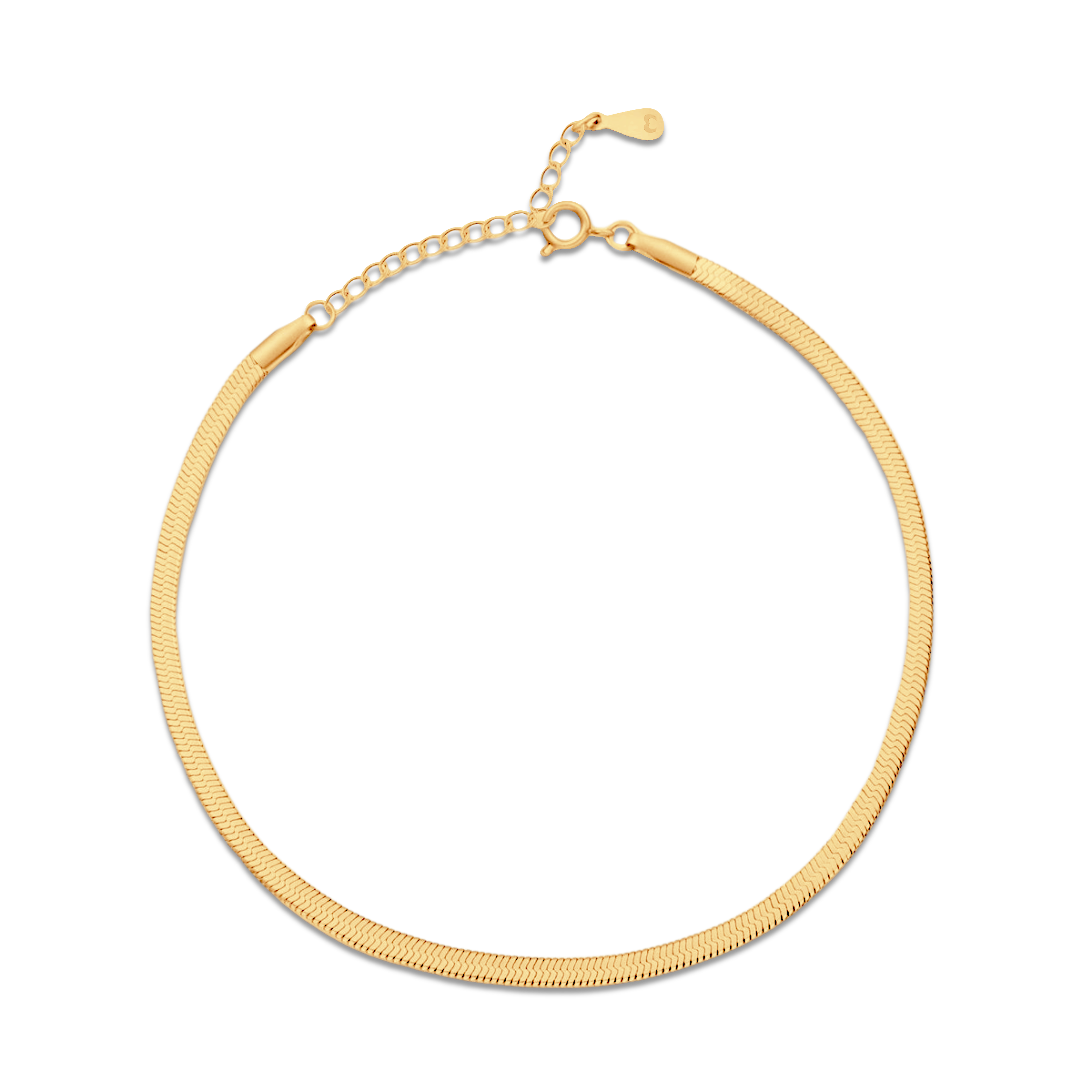 Taylor 3MM Anklet - Milas Jewels Shop