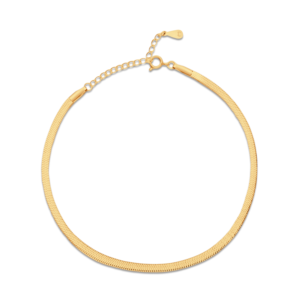 Taylor 3MM Anklet - Milas Jewels Shop