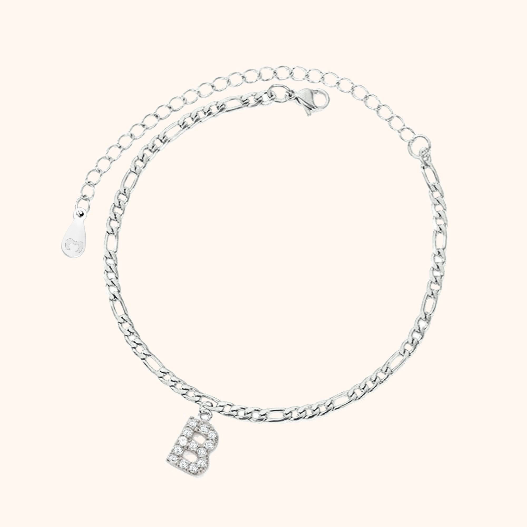 Initials Anklet - Milas Jewels Shop