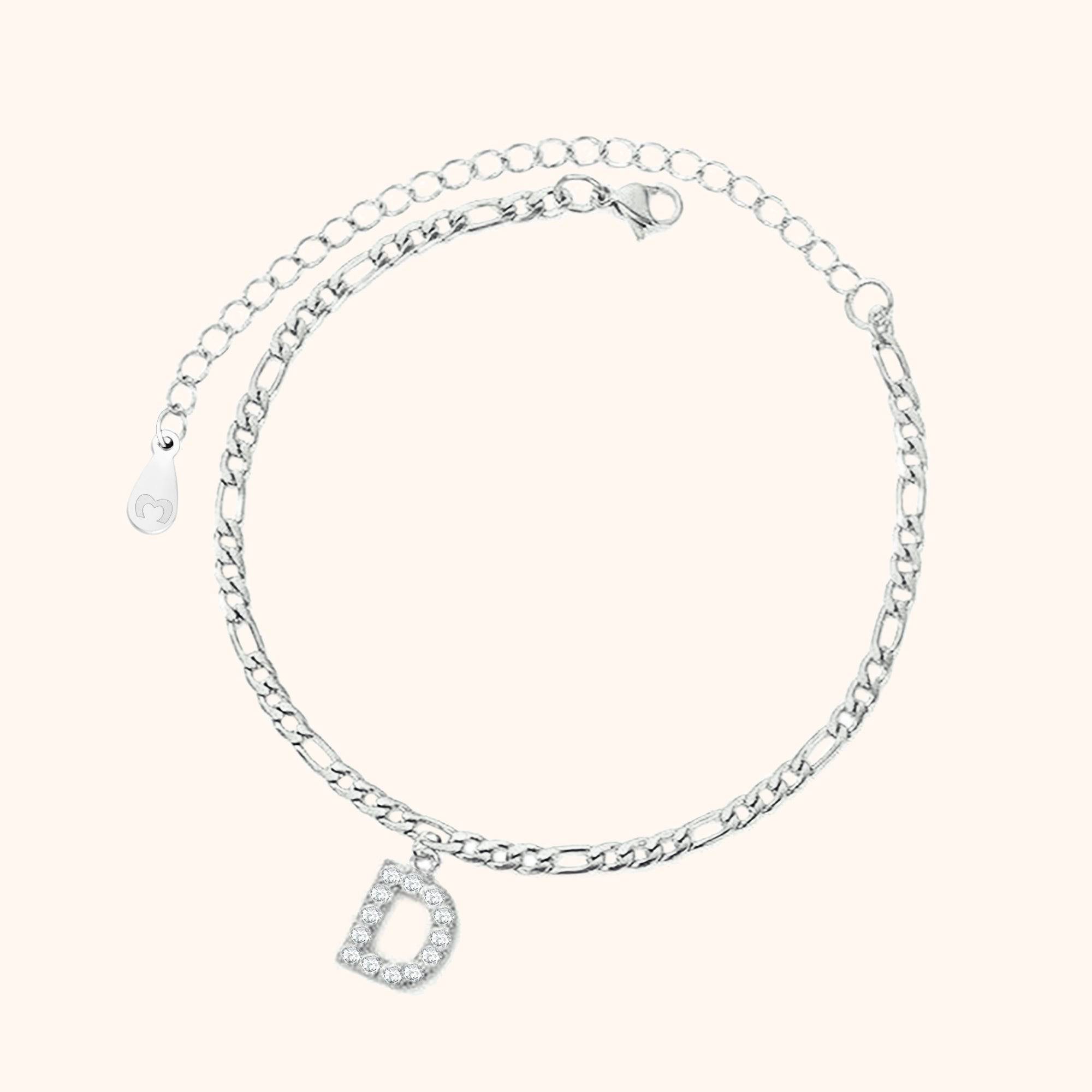 Initials Anklet - Milas Jewels Shop