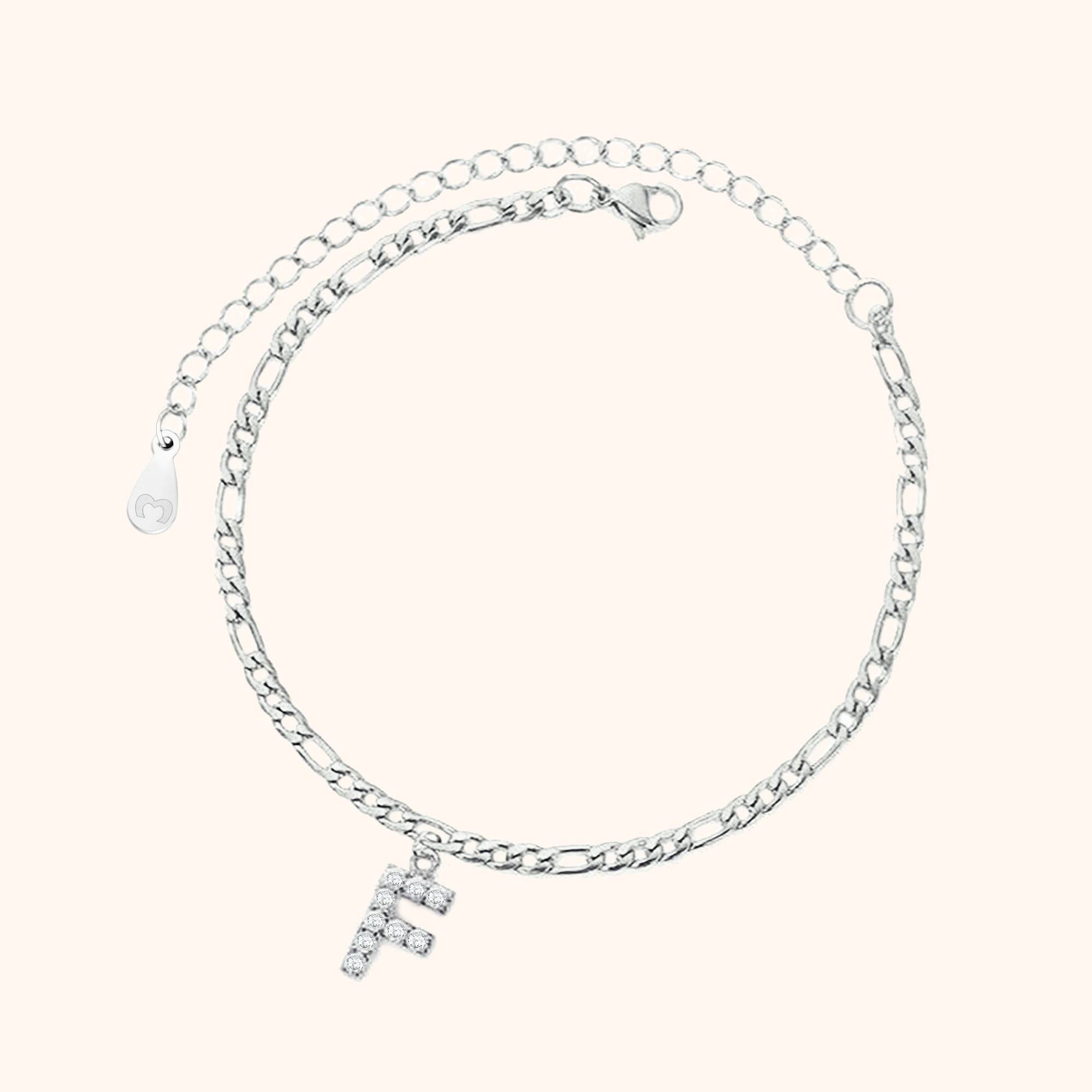Initials Anklet - Milas Jewels Shop