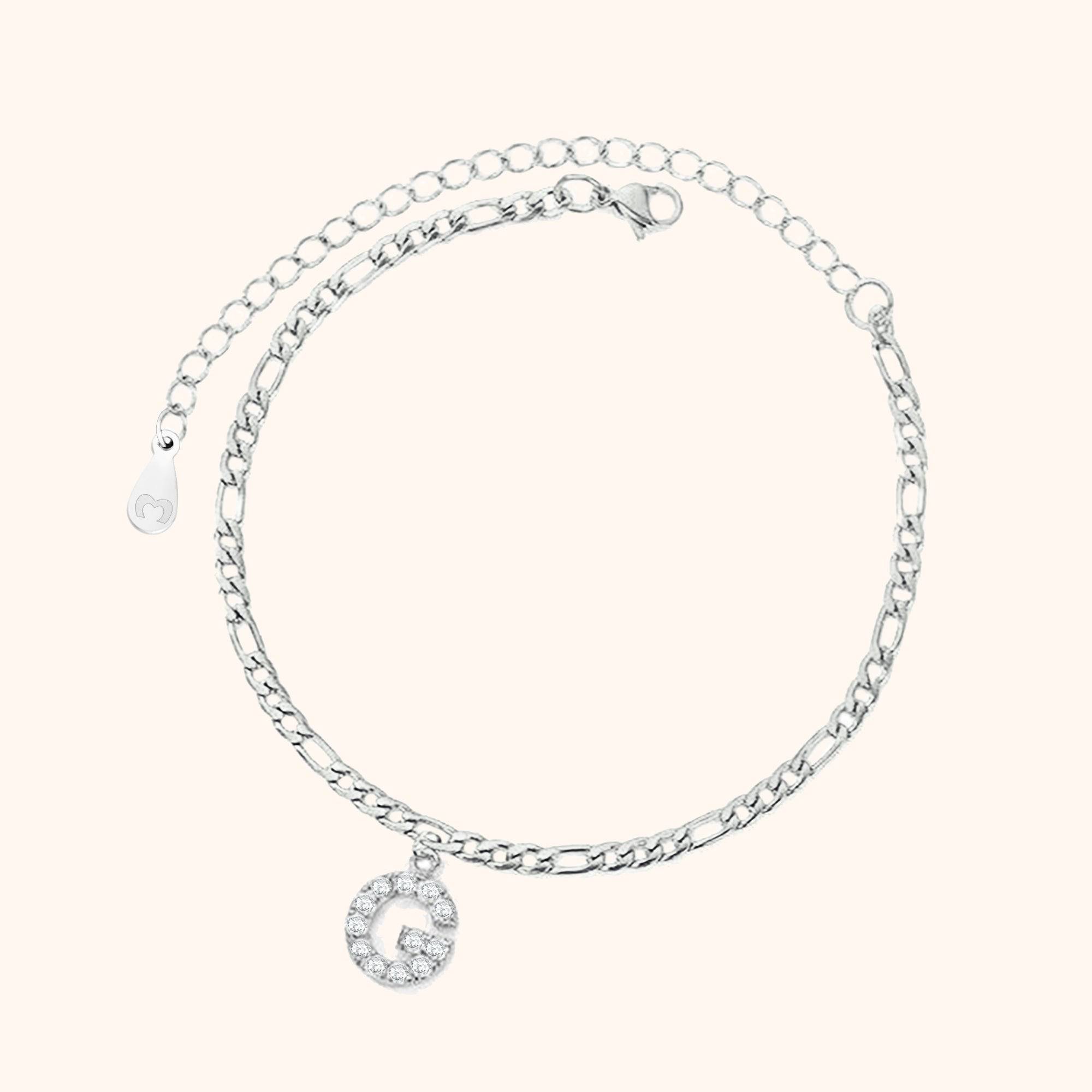 Initials Anklet - Milas Jewels Shop