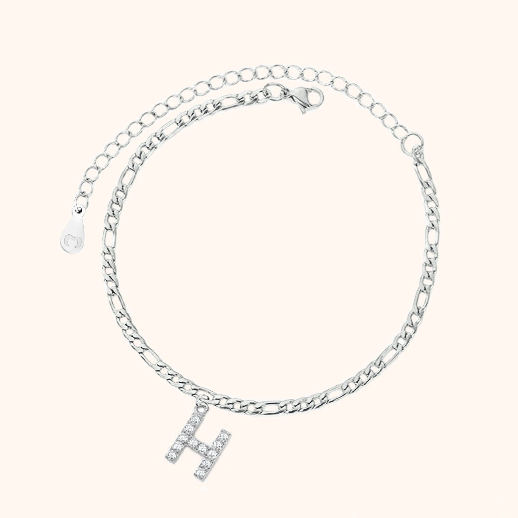 Initials Anklet - Milas Jewels Shop