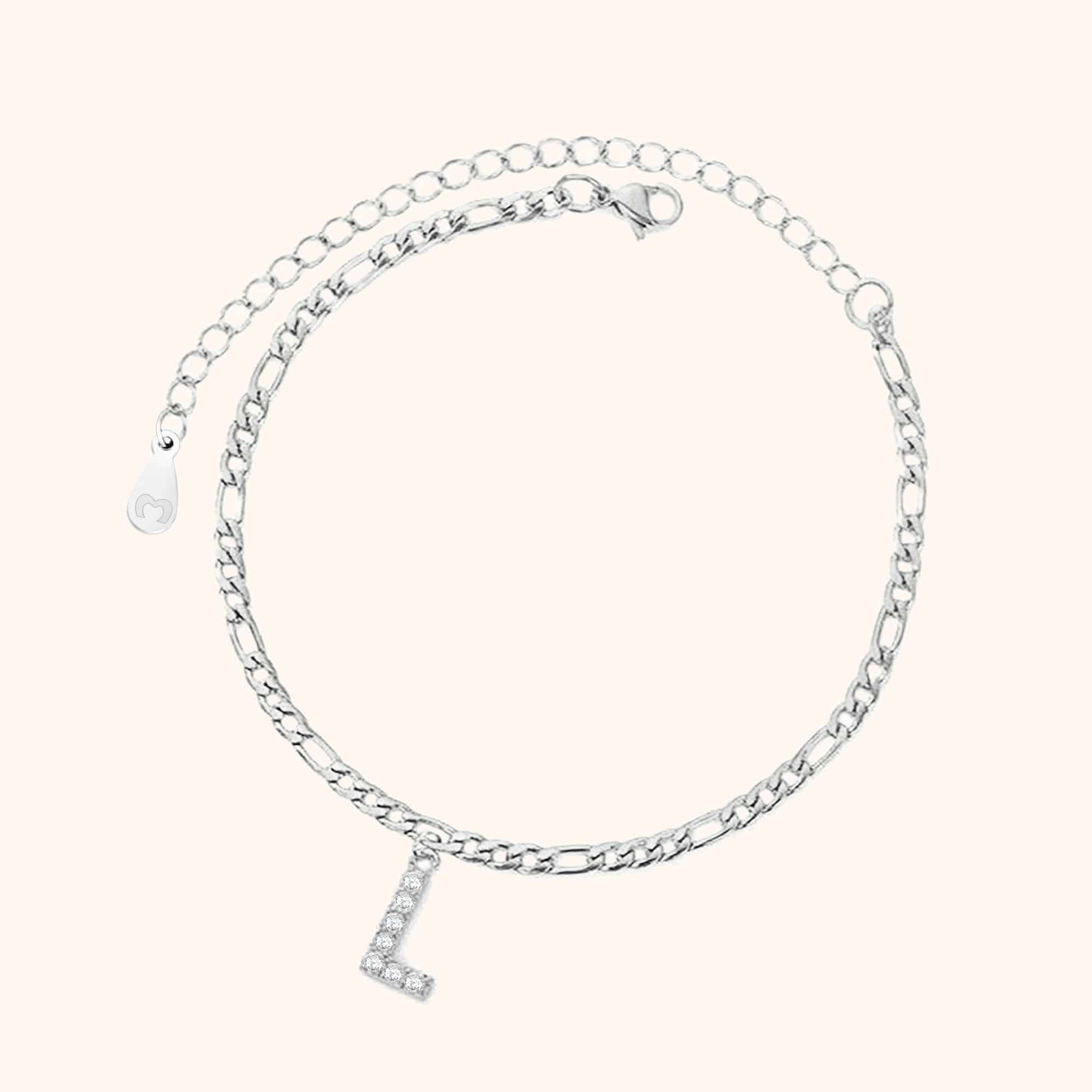 Initials Anklet - Milas Jewels Shop