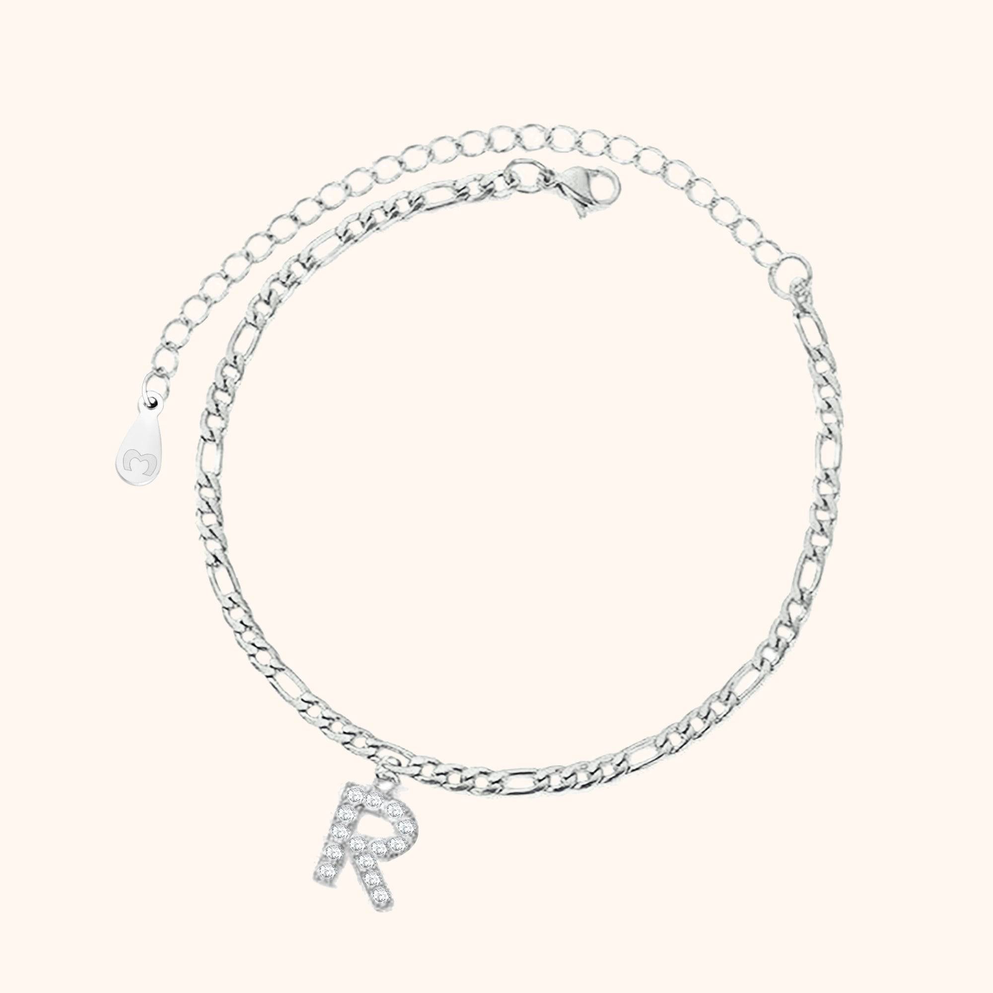 Initials Anklet - Milas Jewels Shop