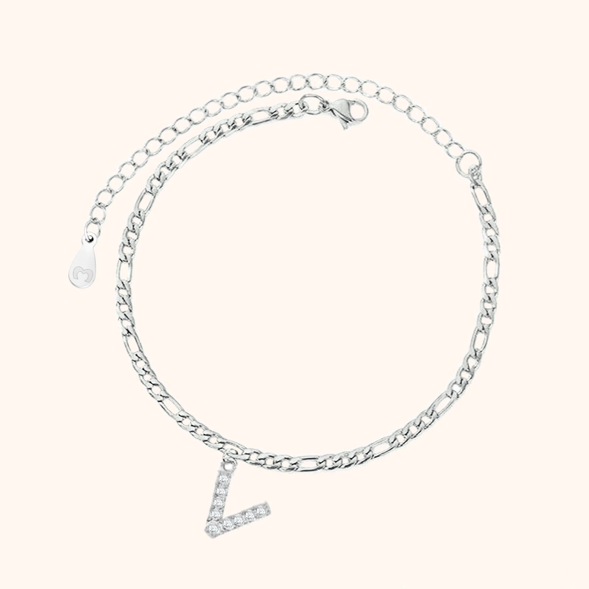 Initials Anklet - Milas Jewels Shop
