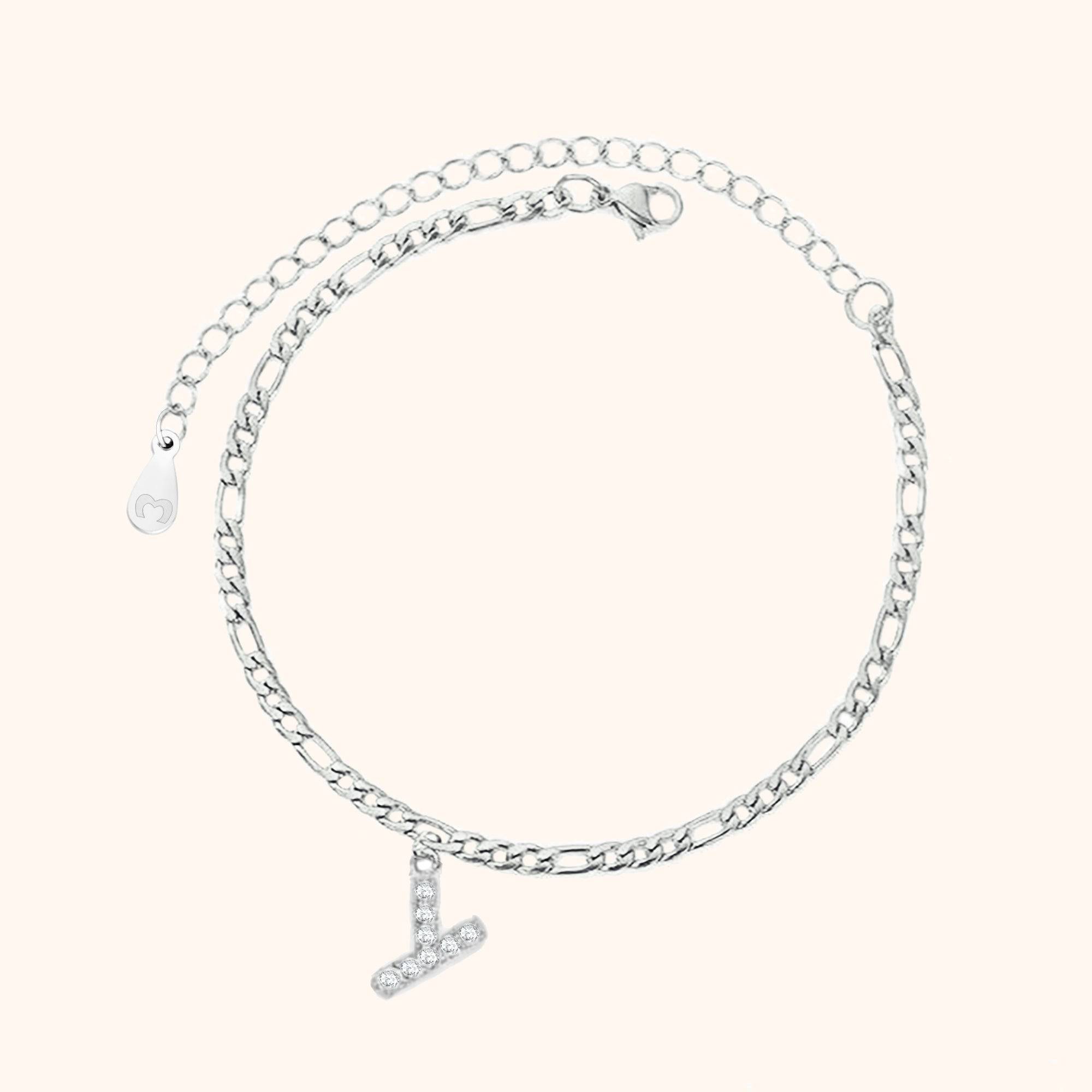Initials Anklet - Milas Jewels Shop
