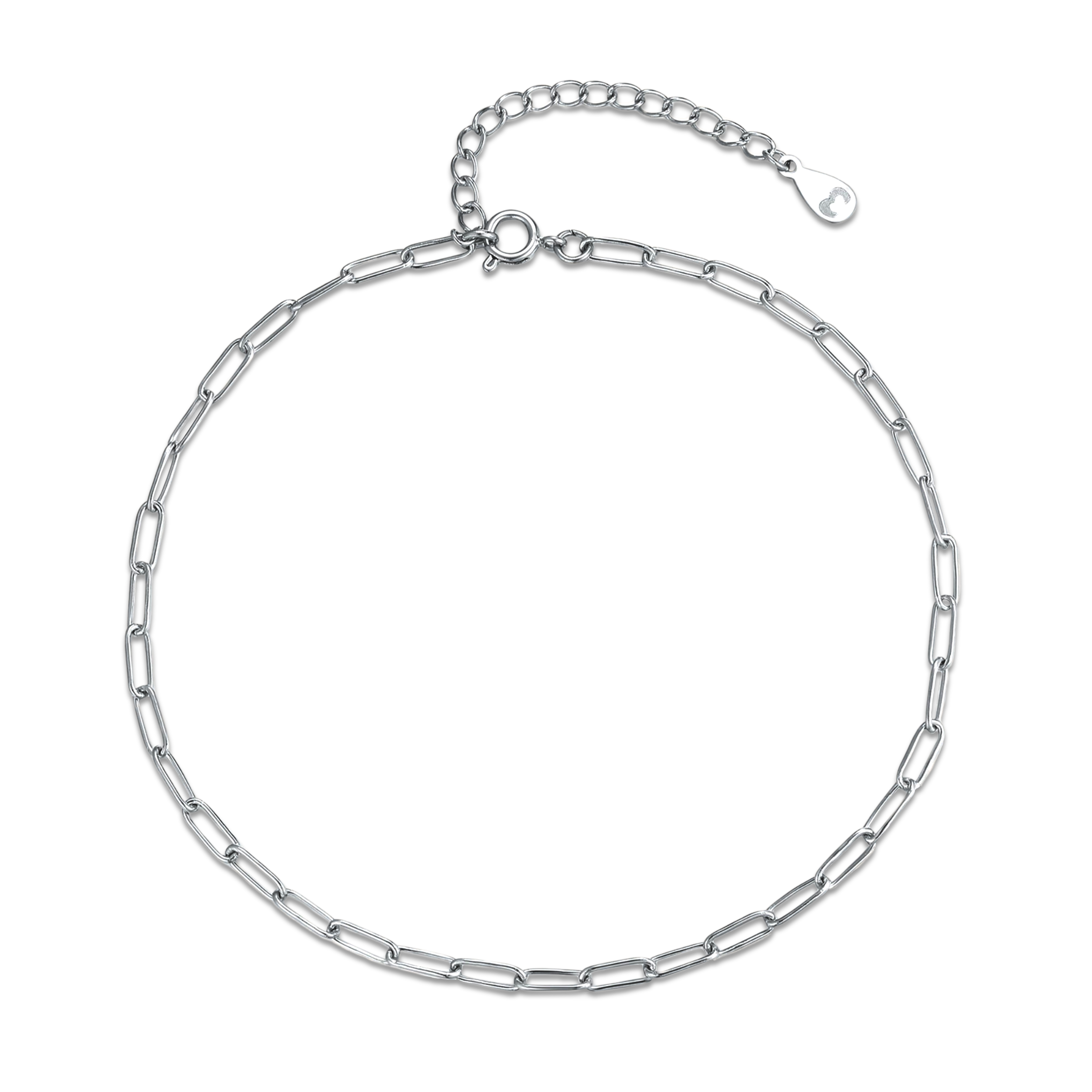 Fine Link Anklet - Milas Jewels Shop