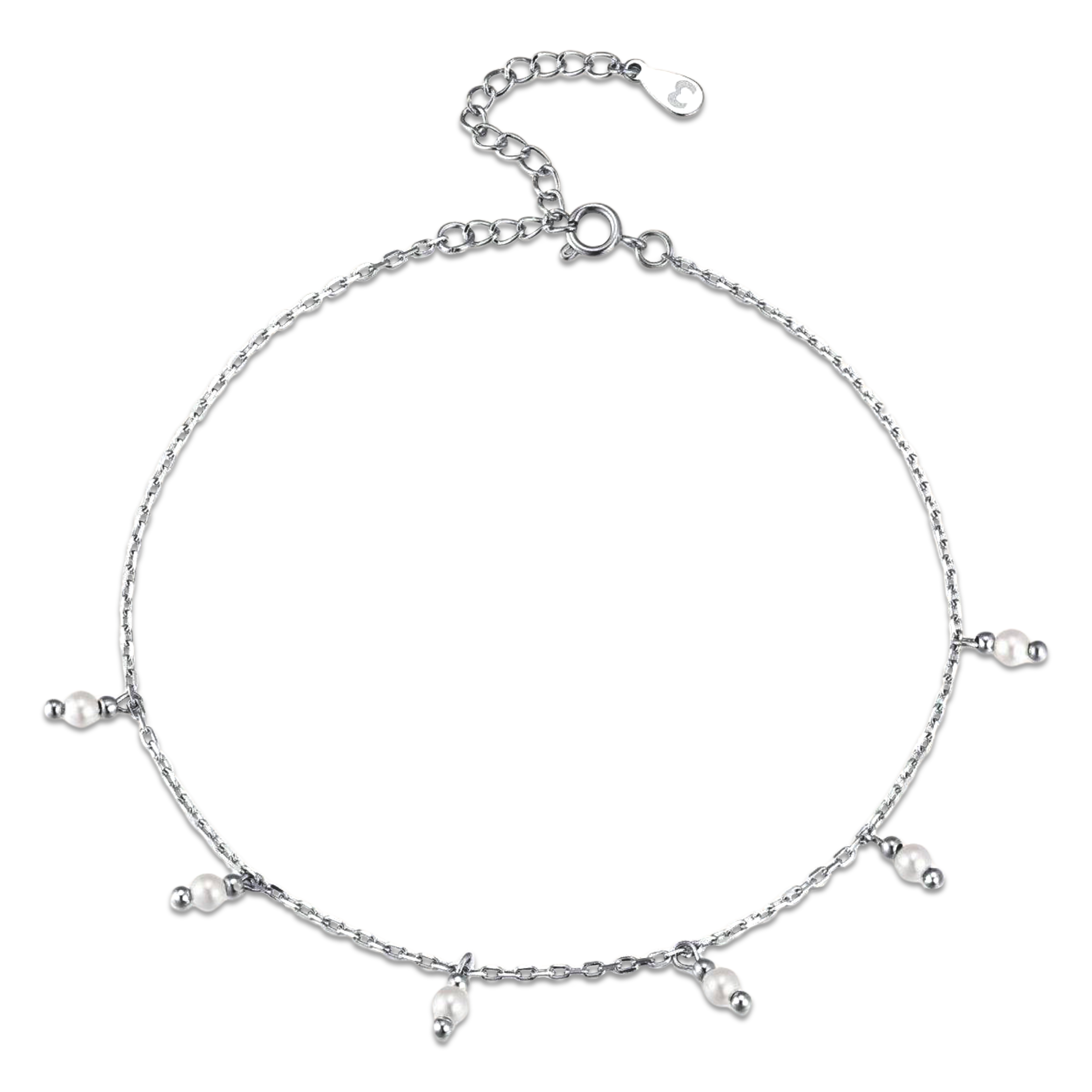 Albar Pearl Anklet - Milas Jewels Shop