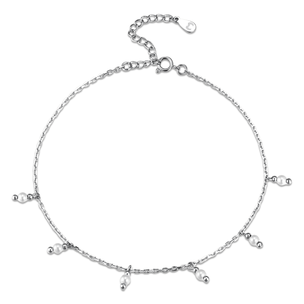 Albar Pearl Anklet - Milas Jewels Shop