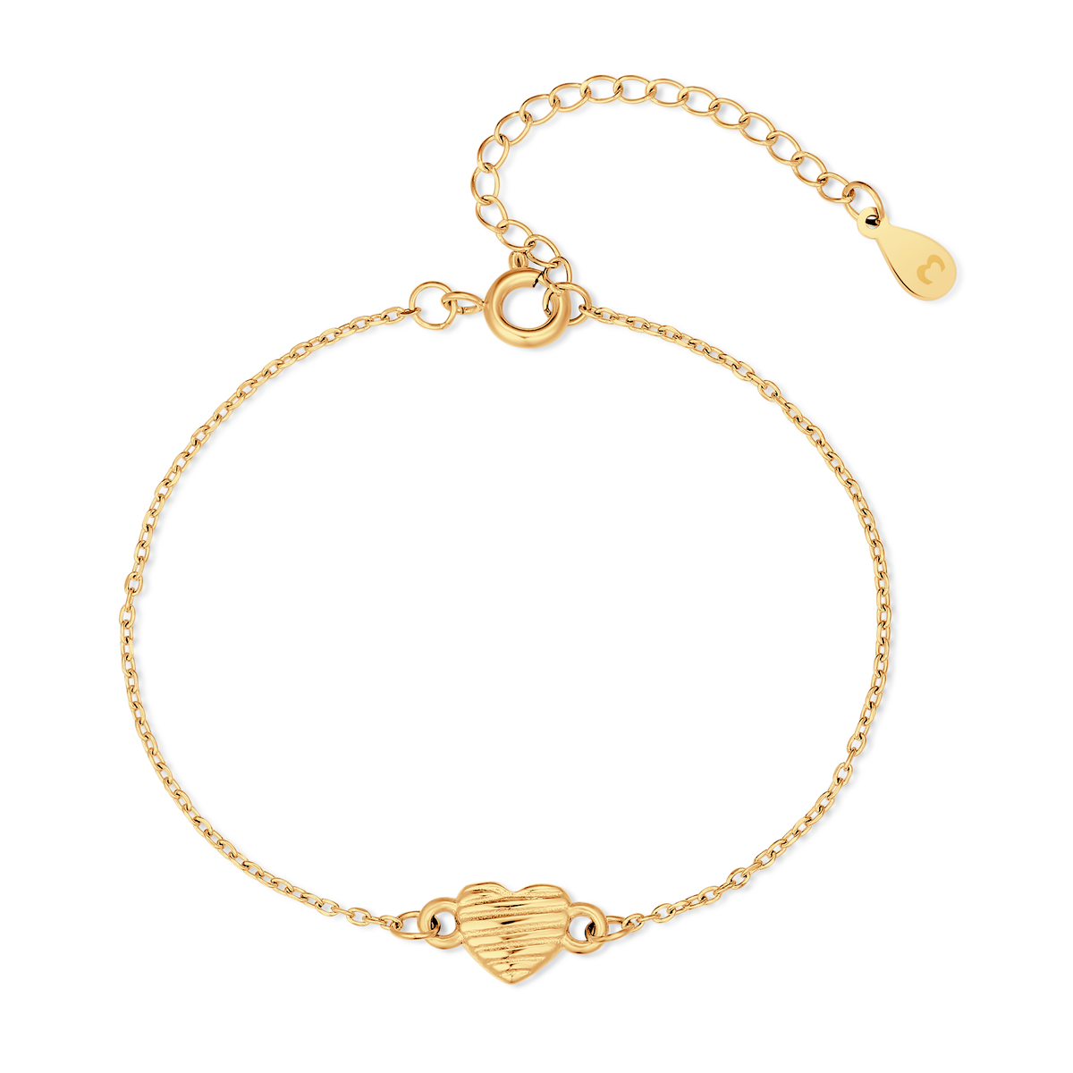 Heart Relief Bracelet