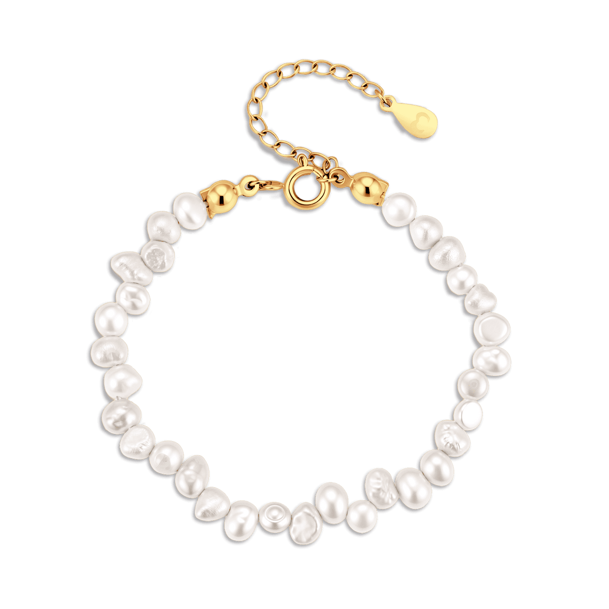 Moulded Pearls Bracelet