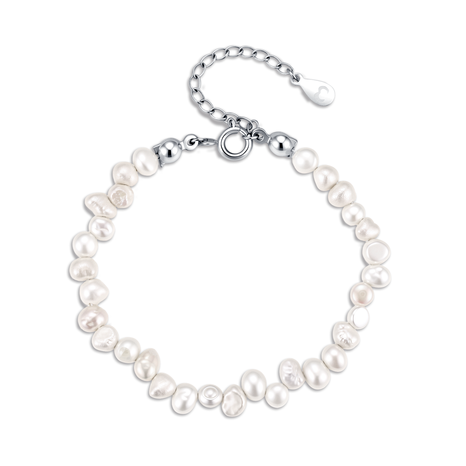 Moulded Pearls Bracelet
