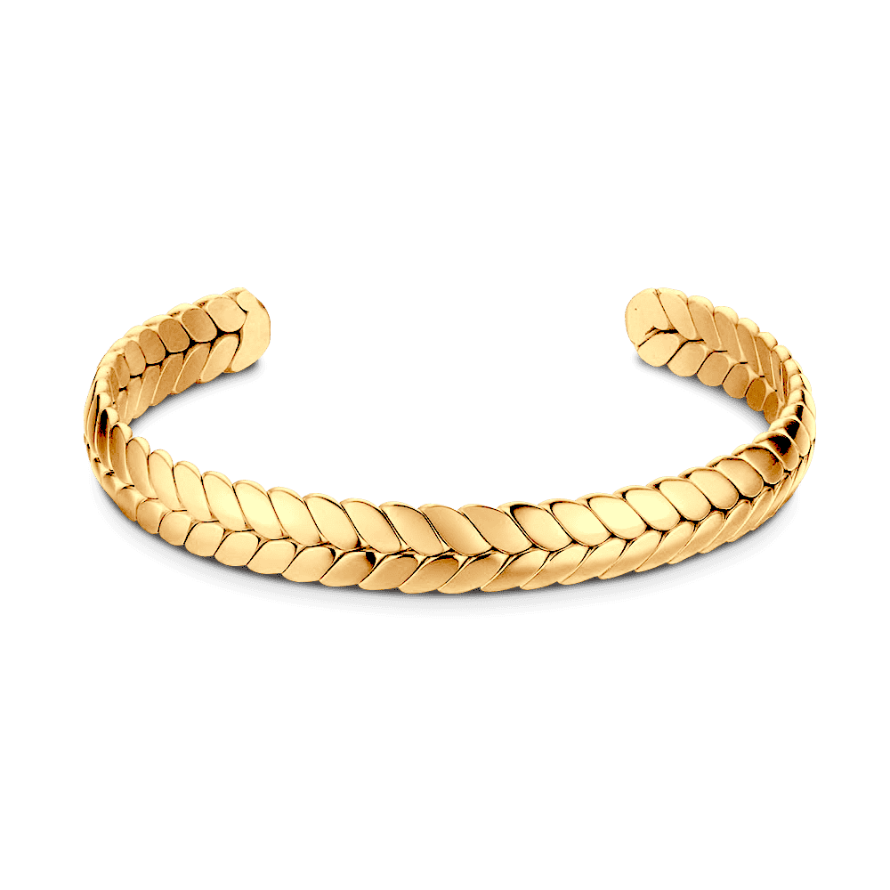 Woven Cuff Bracelet - Milas Jewels Shop