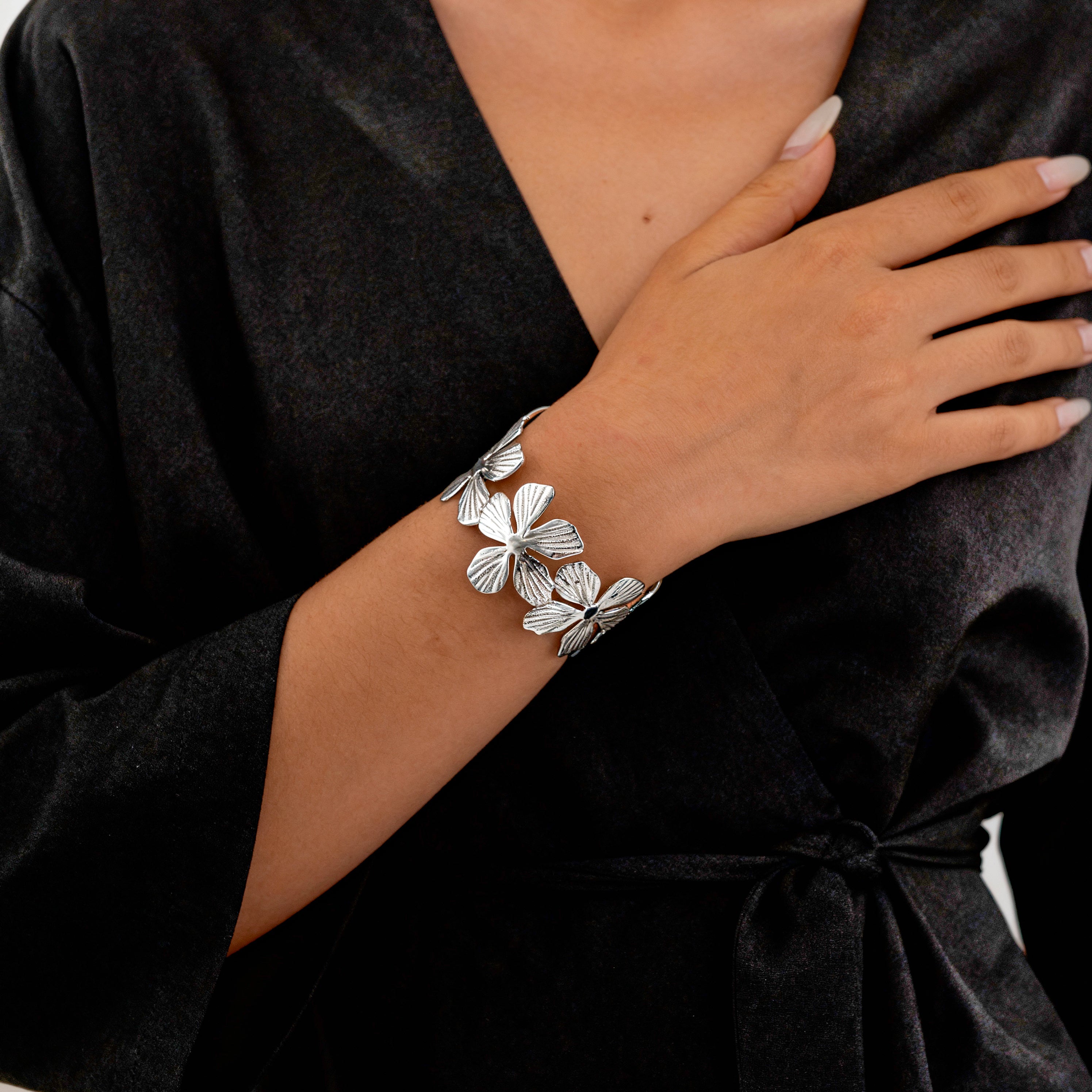 Ragwort Cuff Bracelet - Milas Jewels Shop