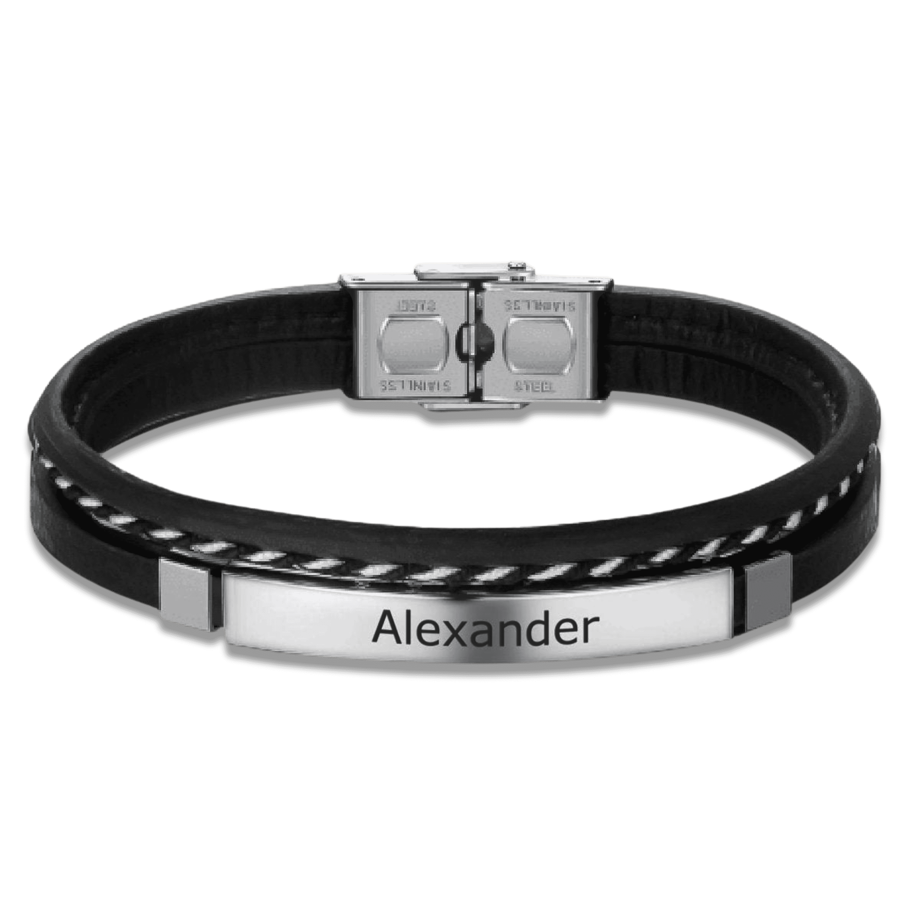 Lord BRAVE Men's Bracelet - Personalized - Milas Jewels Shop