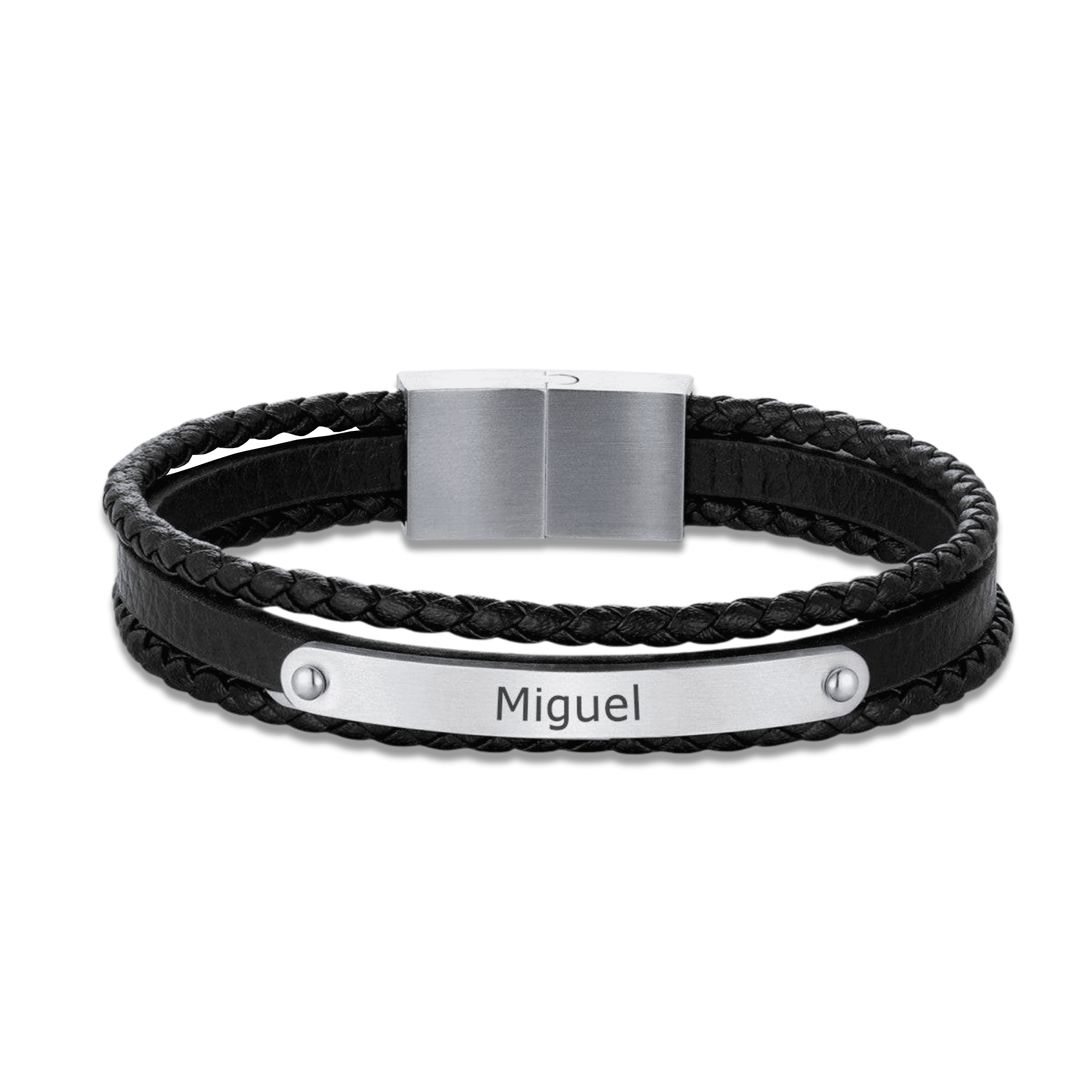 Rebel BRAVE Men's Bracelet - Personalized - Milas Jewels Shop