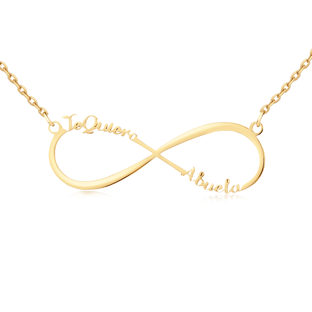 Infinite Necklace - Personalized - Milas Jewels Shop