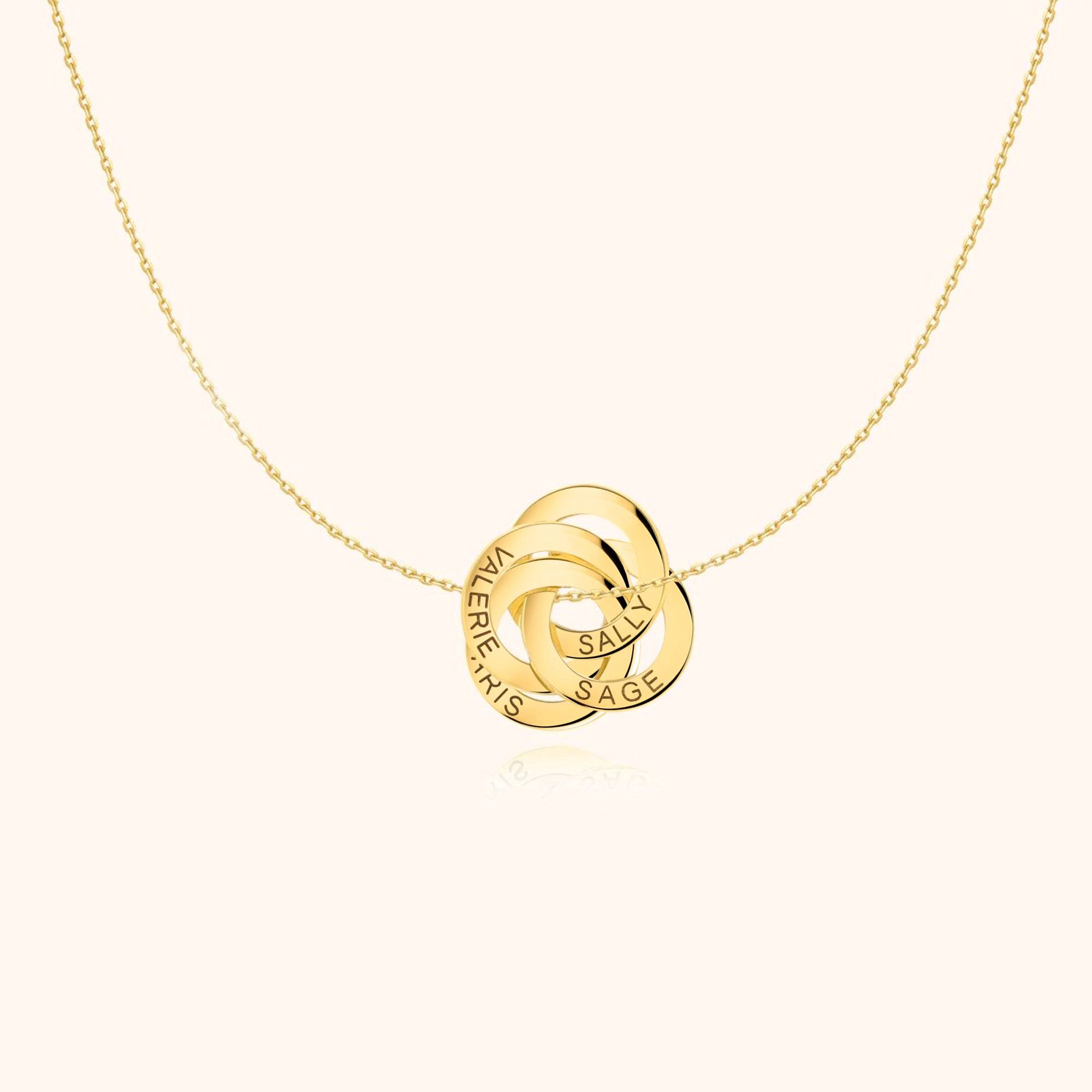 Amity Necklace - Personalized - Milas Jewels Shop