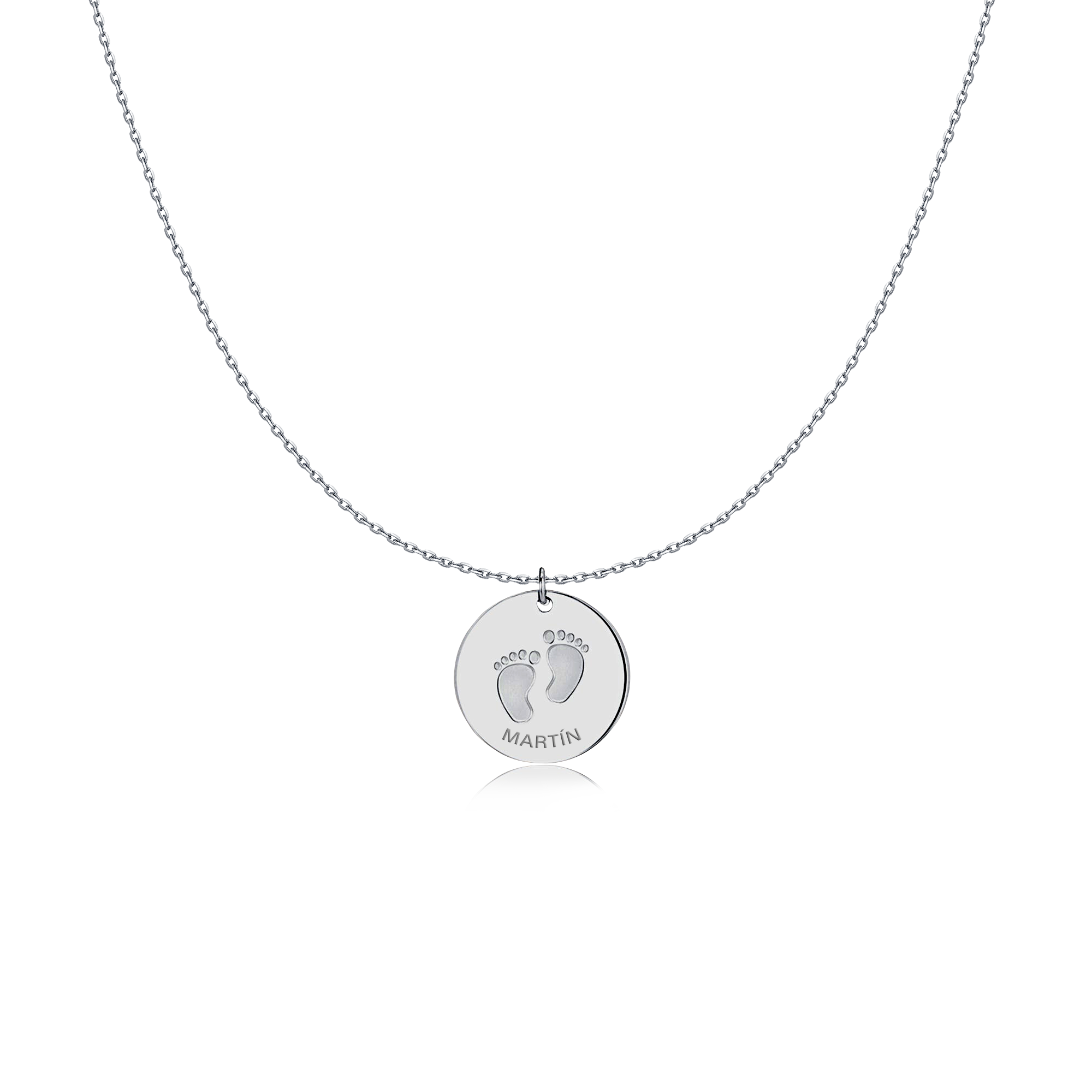 Footsteps Necklace - Personalized - Milas Jewels Shop