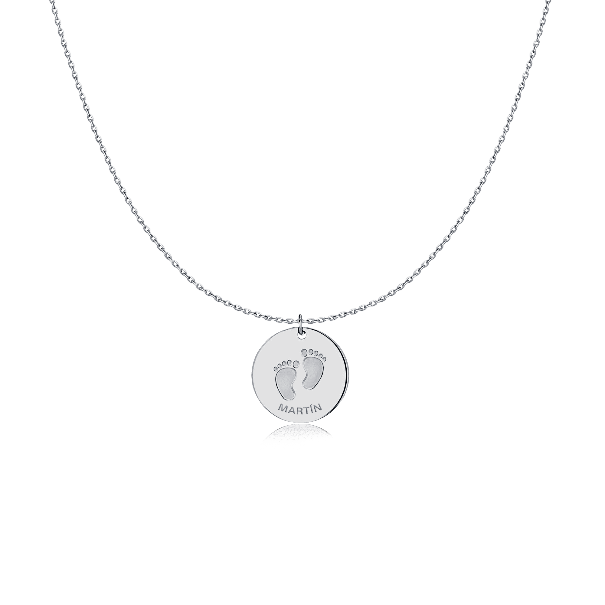 Footsteps Necklace - Personalized - Milas Jewels Shop