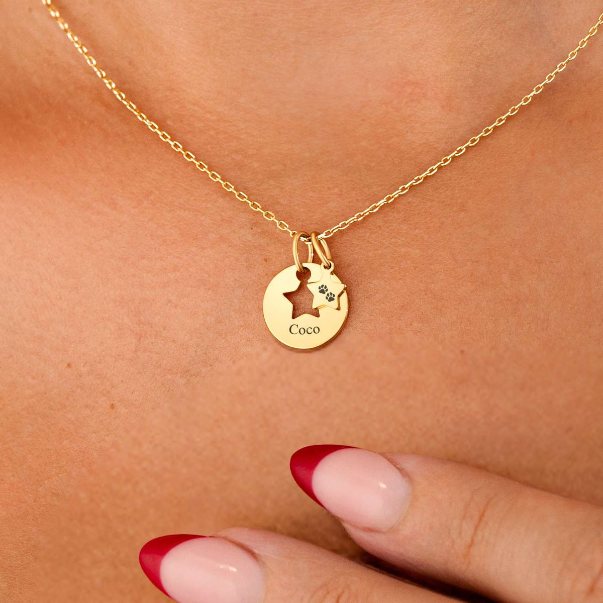 Heavenly Necklace - Personalized - Milas Jewels Shop