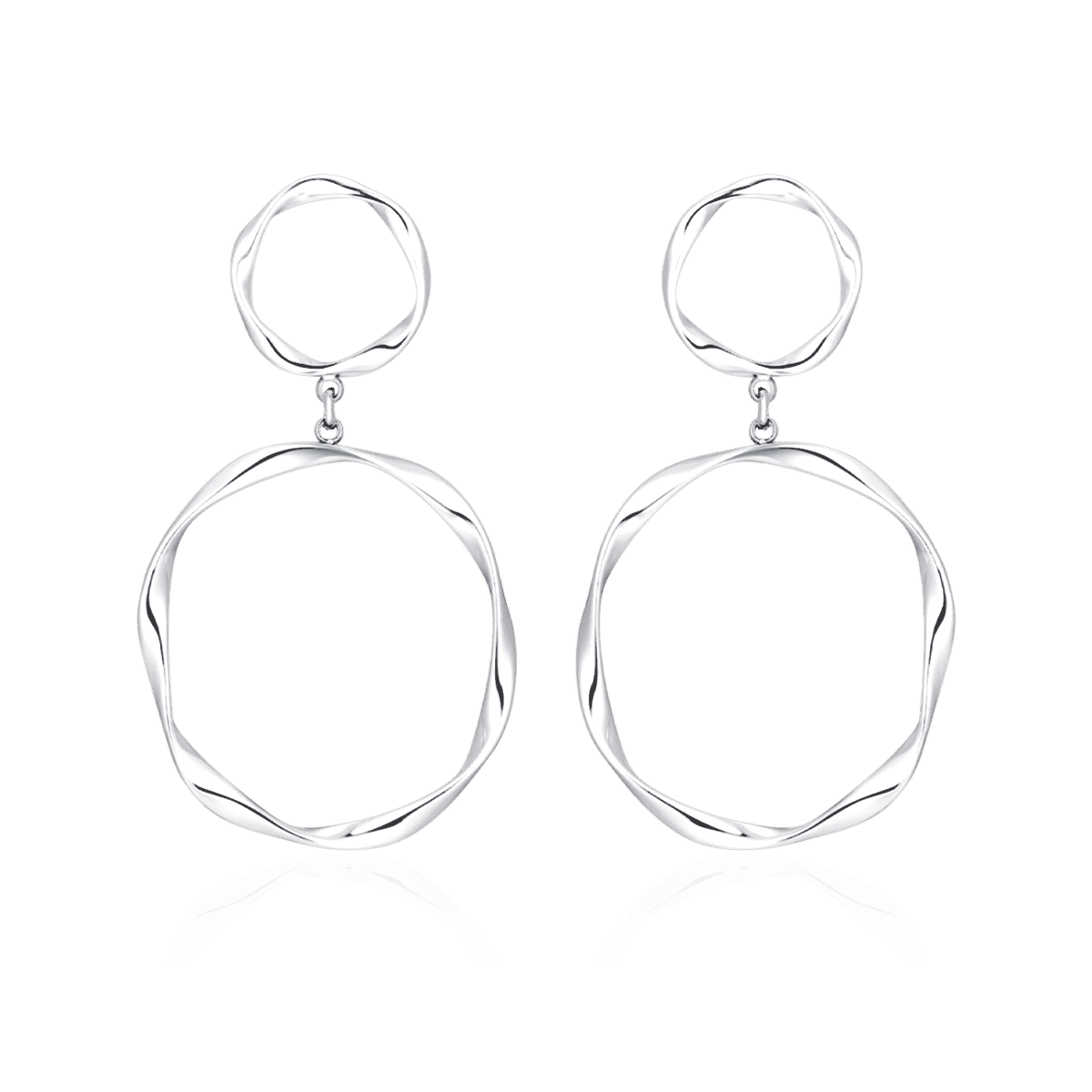 Hanging Hoop Earrings