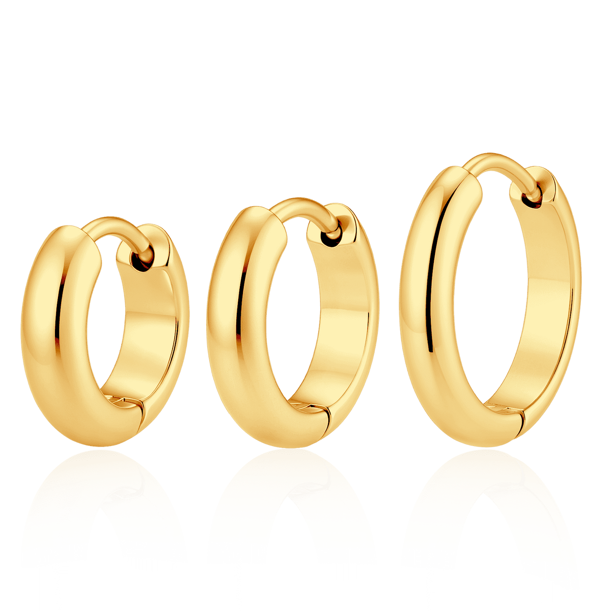 3-Hoop Earrings