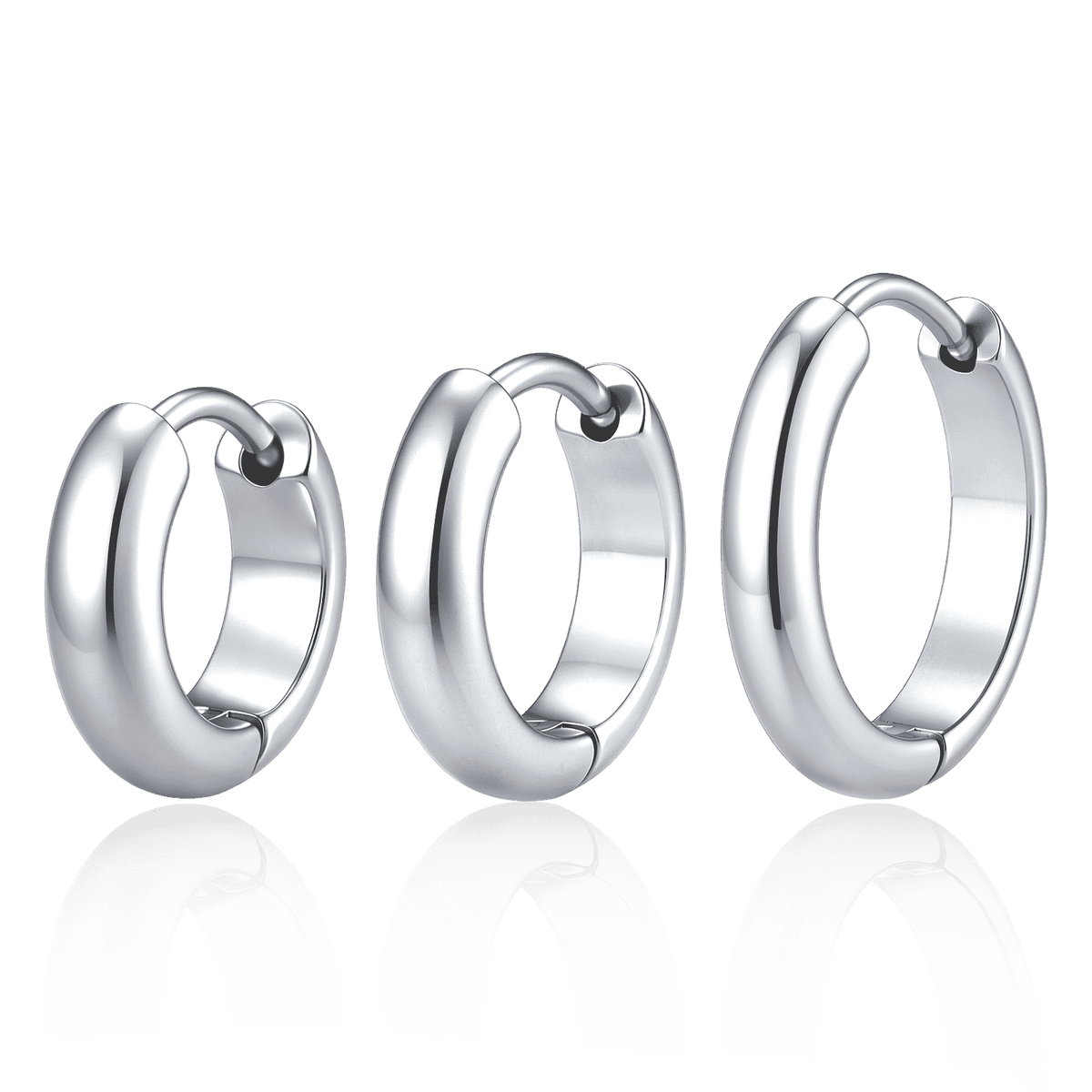 3-Hoop Earrings