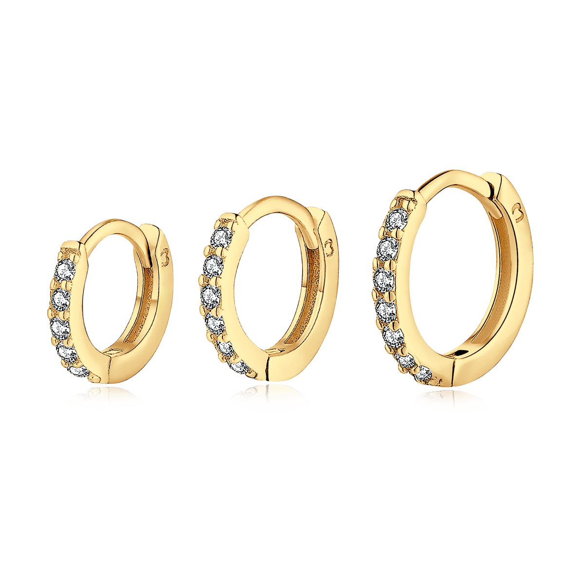 Triple Hoops Earrings