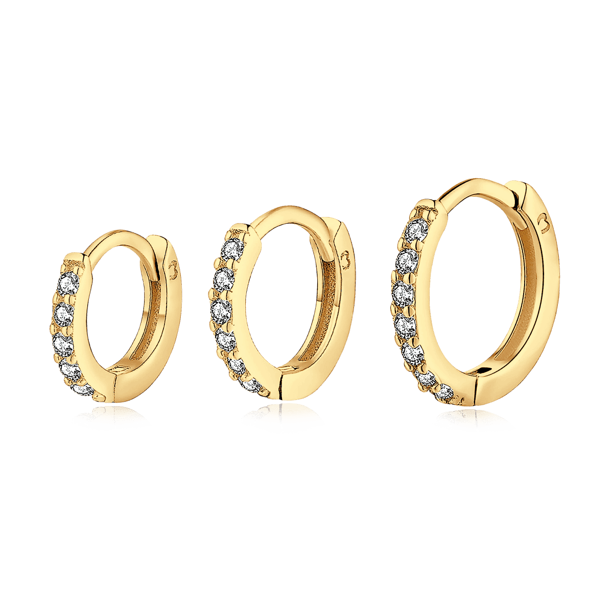 Triple Hoops Earrings