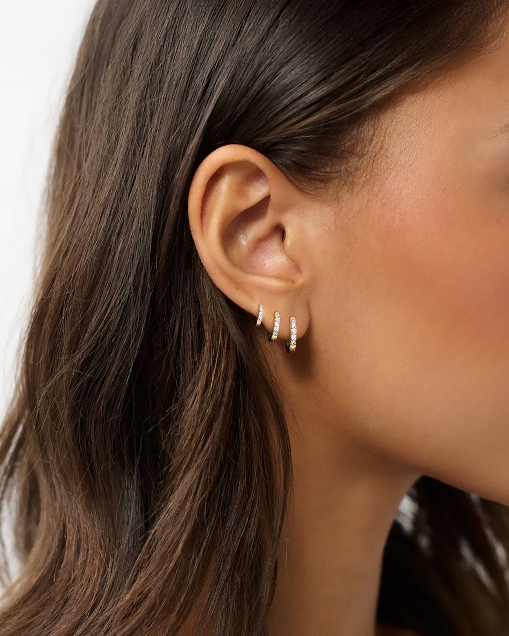 Triple Hoops Earrings - Milas Jewels Shop