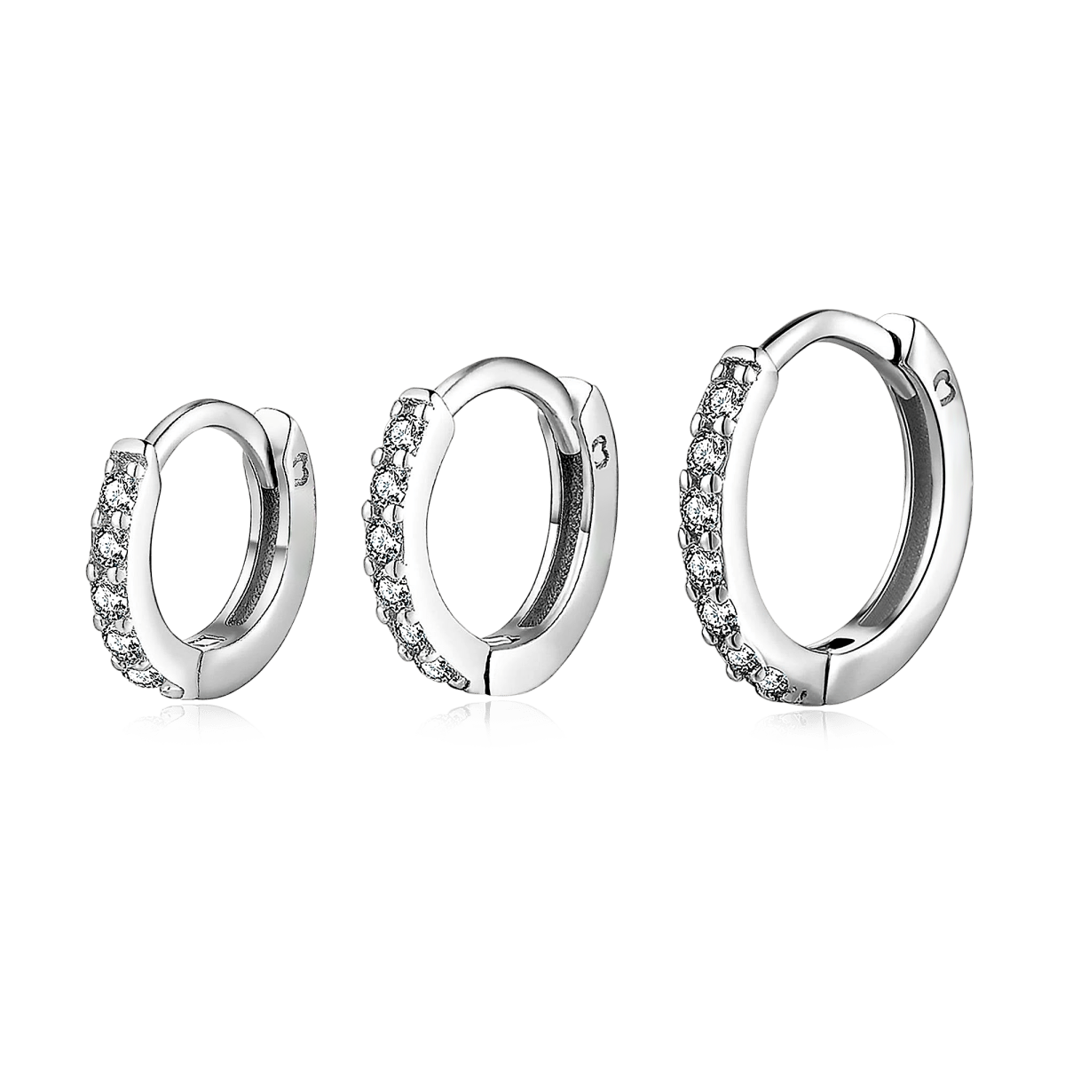 Triple Hoops Earrings
