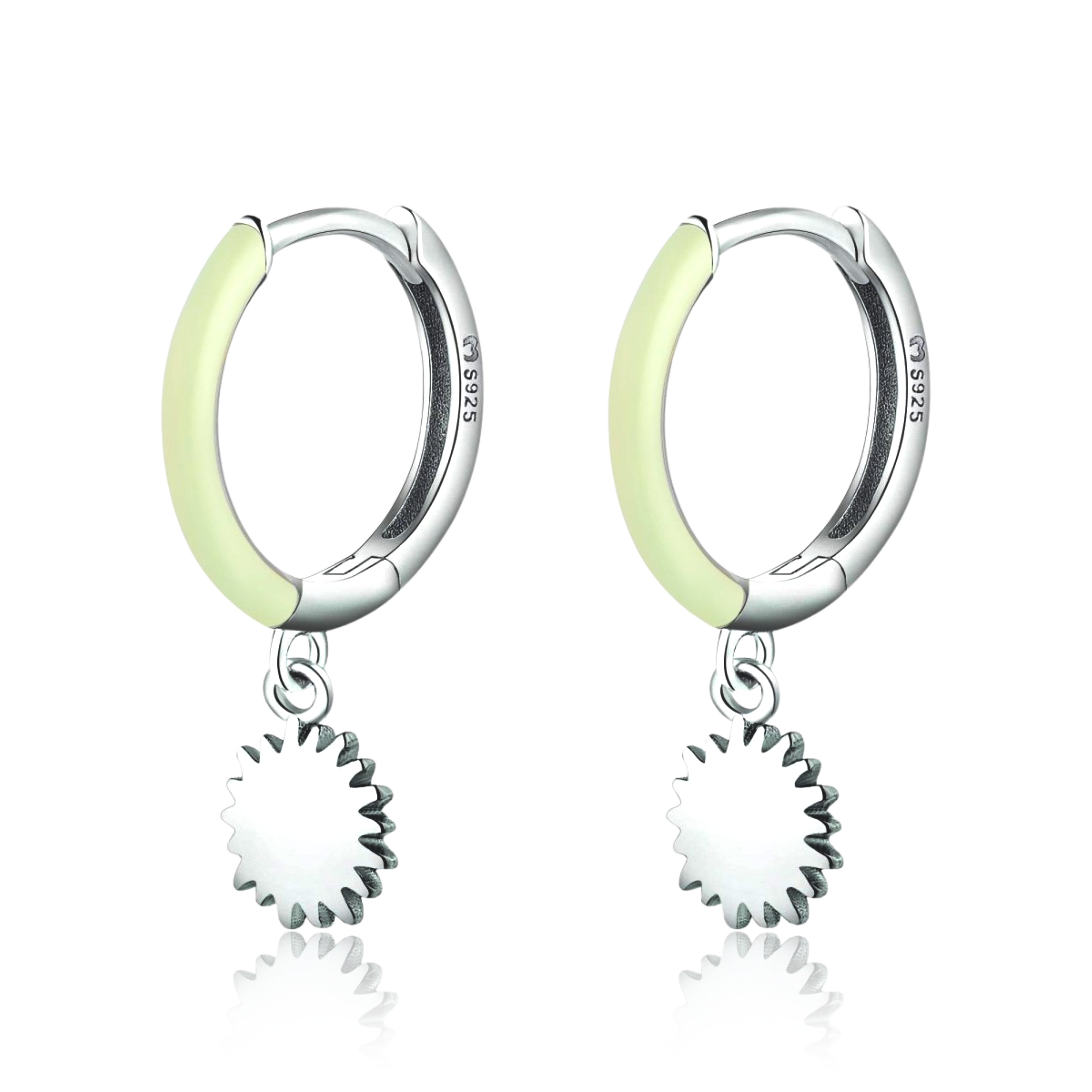 Solar Hoop Earrings - Milas Jewels Shop