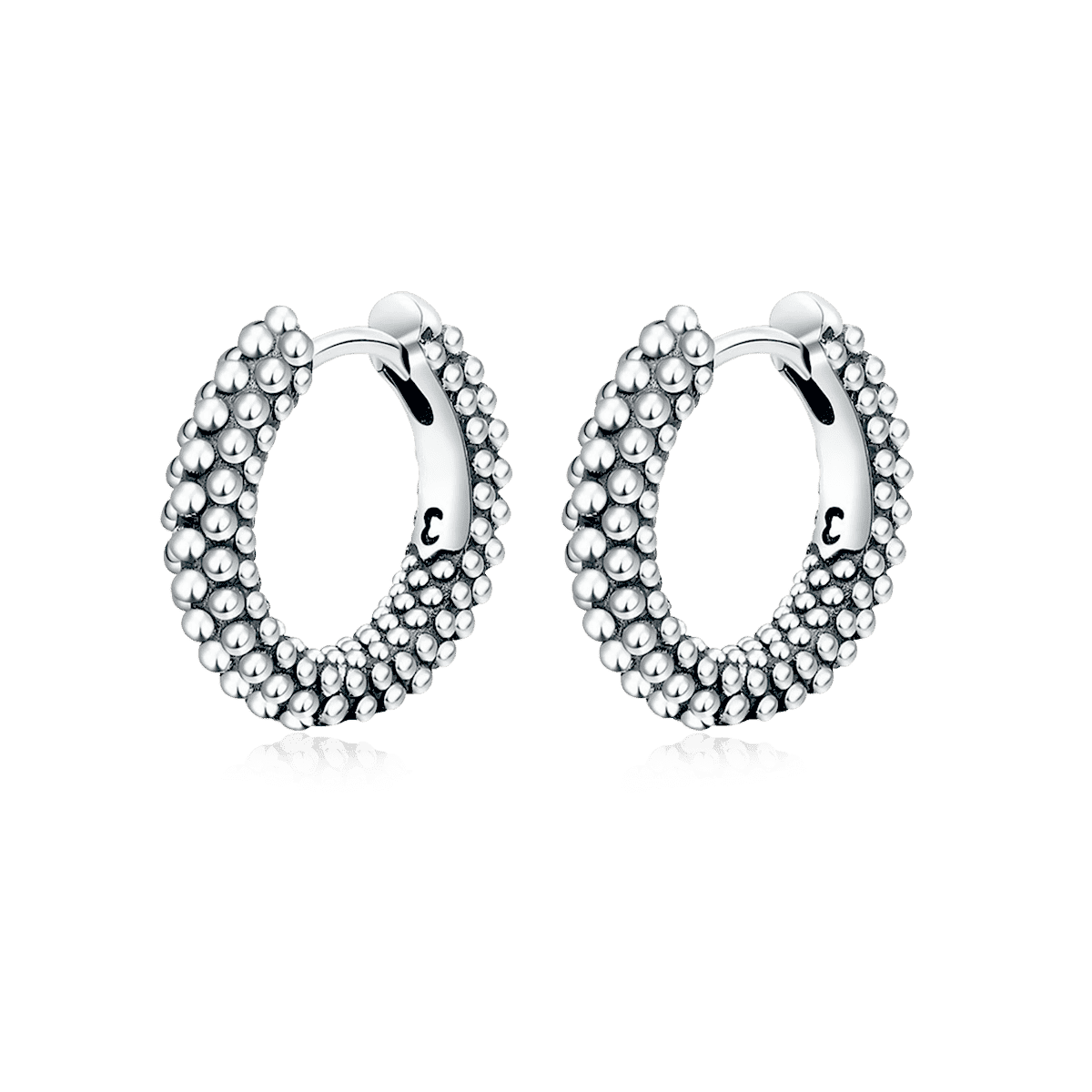 Ball Ring Hoop Earrings