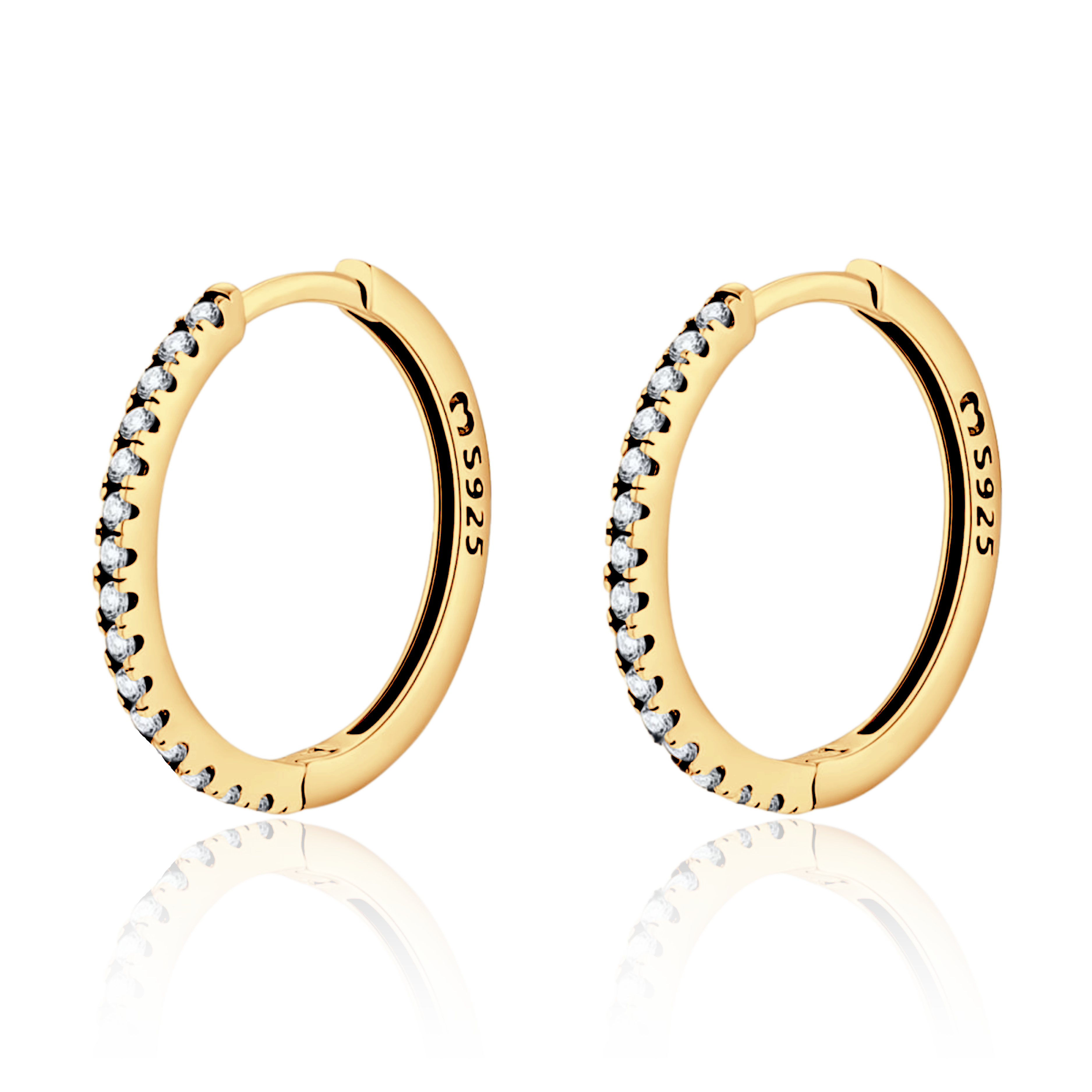 Fine Zirconias Earrings - Milas Jewels Shop