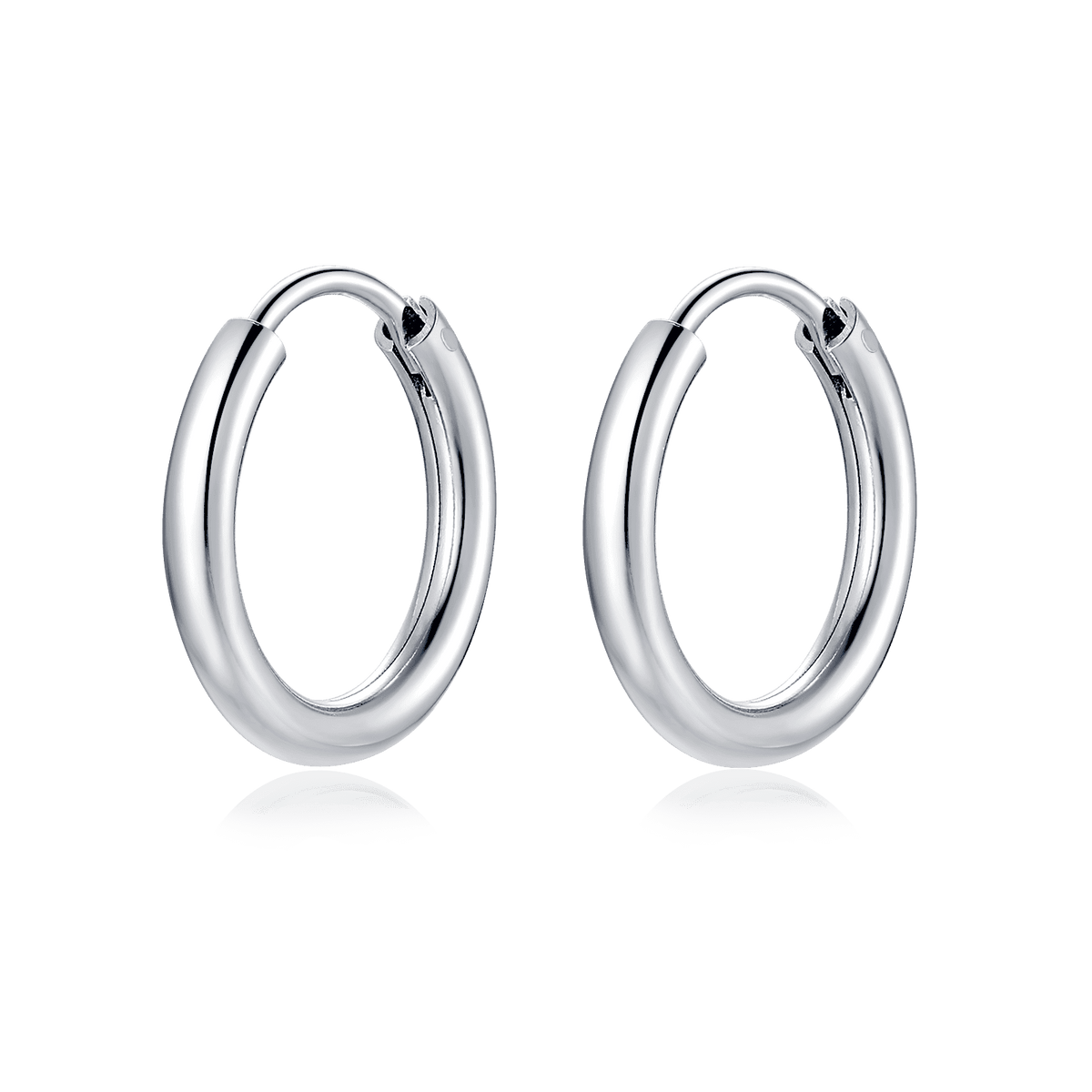 Silver Rounda Earrings - Milas Jewels Shop