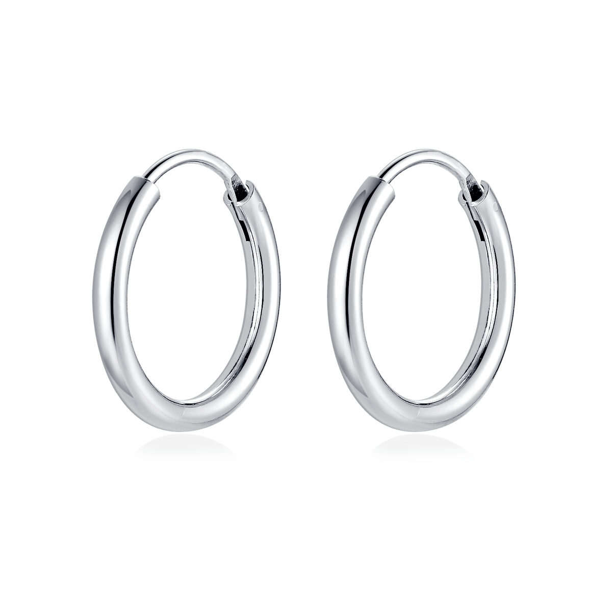 Silver Rounda Earrings - Milas Jewels Shop