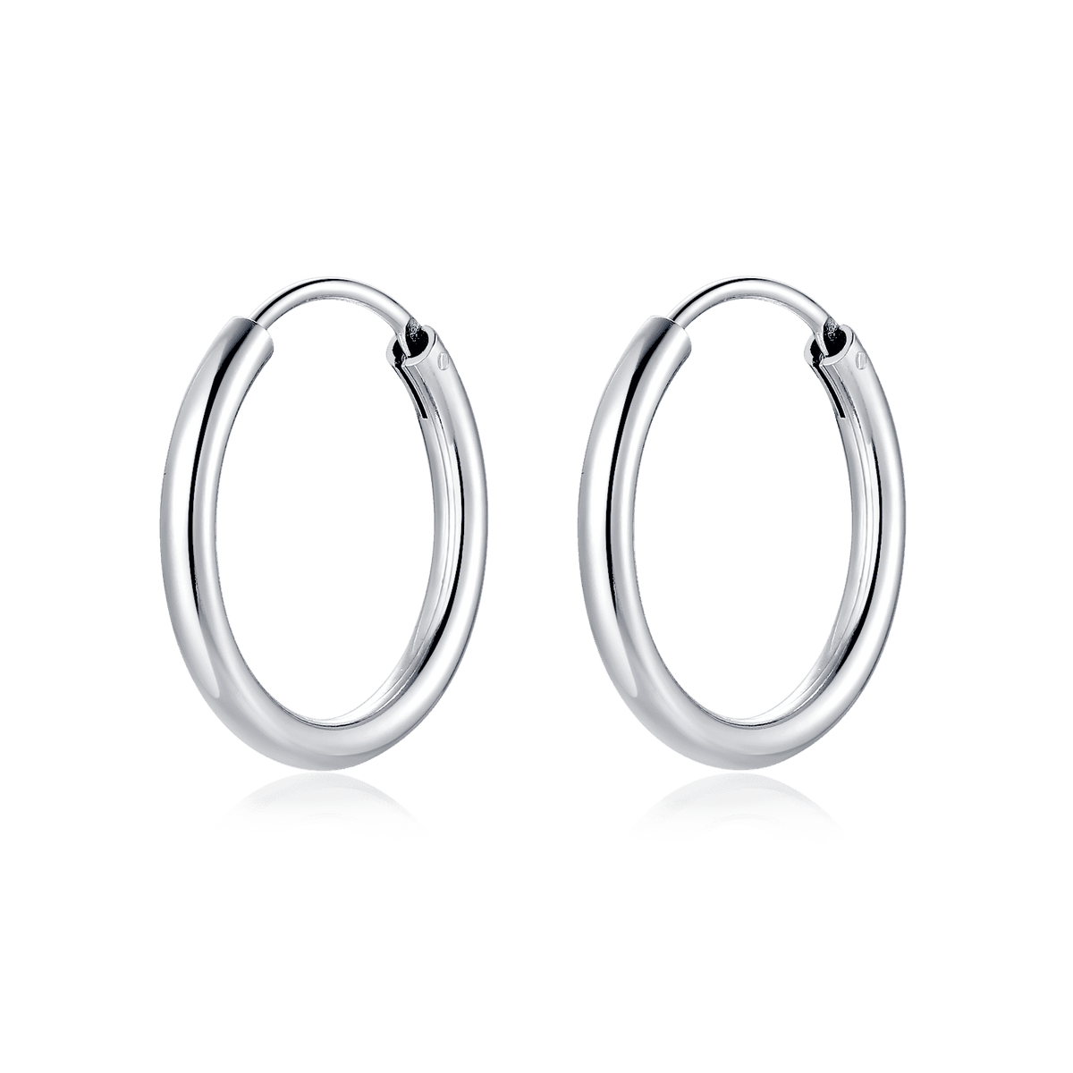 Silver Rounda Earrings - Milas Jewels Shop