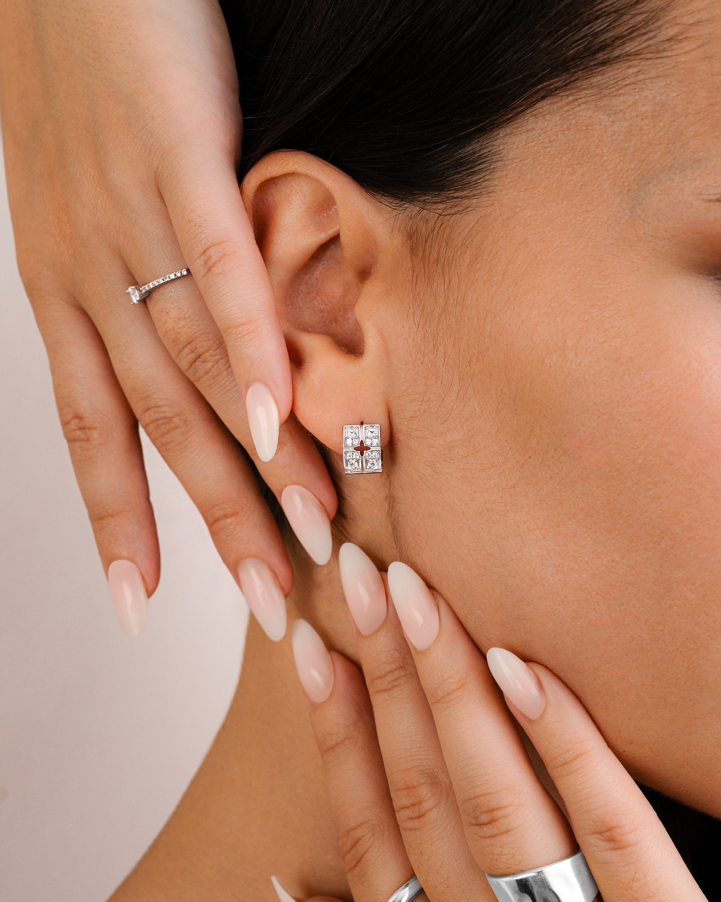 Cruciform Earrings - Milas Jewels Shop