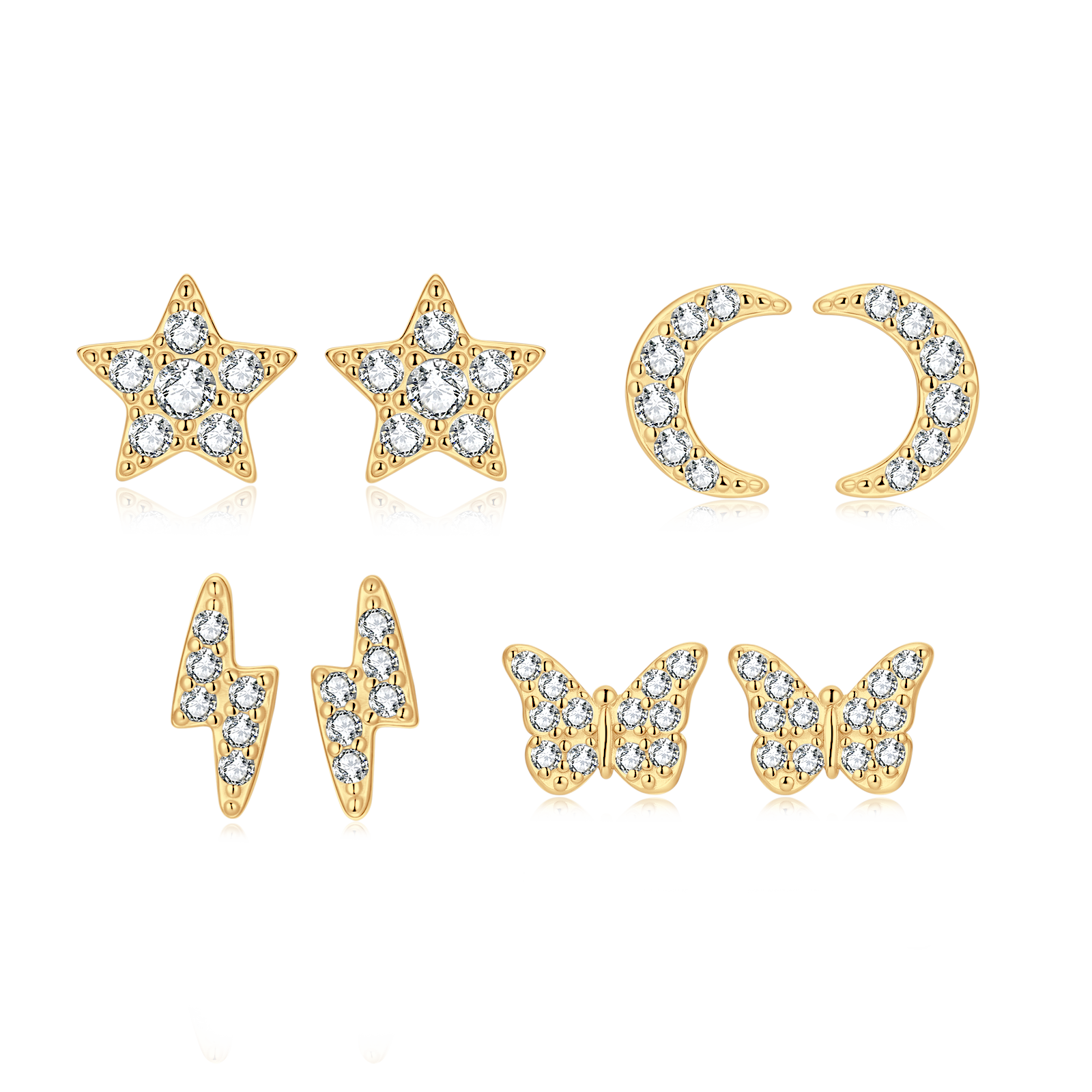 Mini Mystics Earrings - Milas Jewels Shop