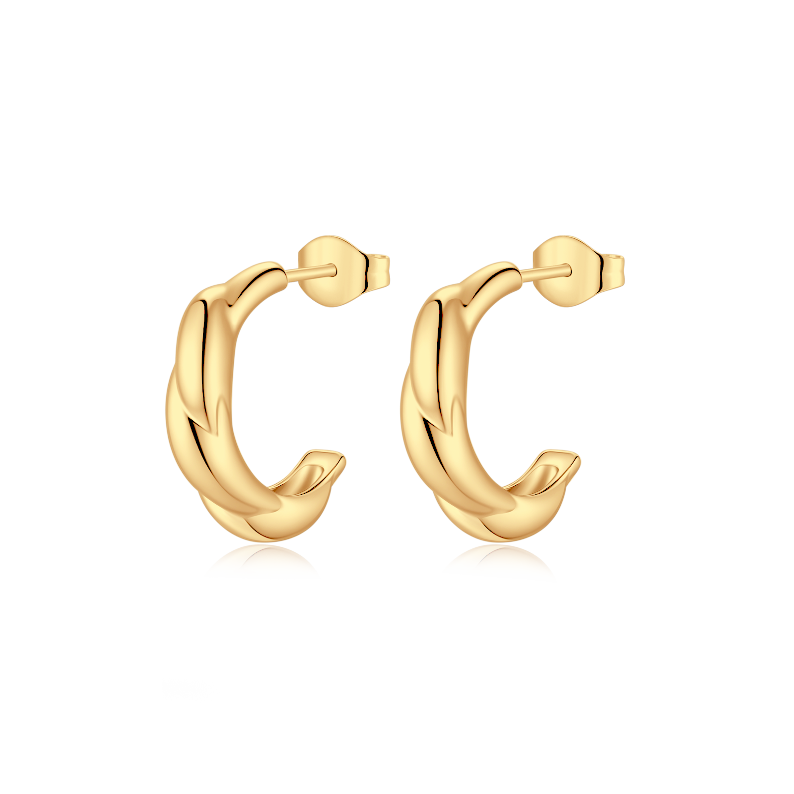 Relief Earrings - Milas Jewels Shop