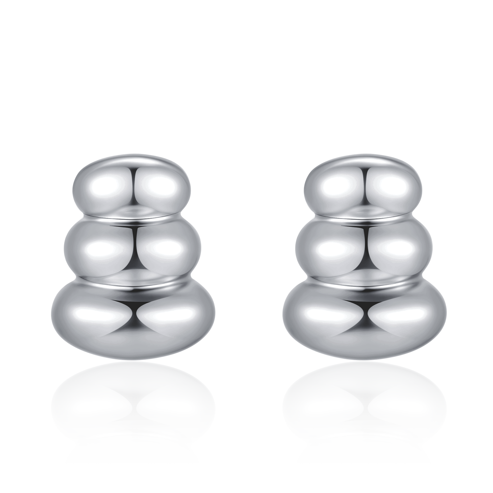 Rounded Earrings - Milas Jewels Shop