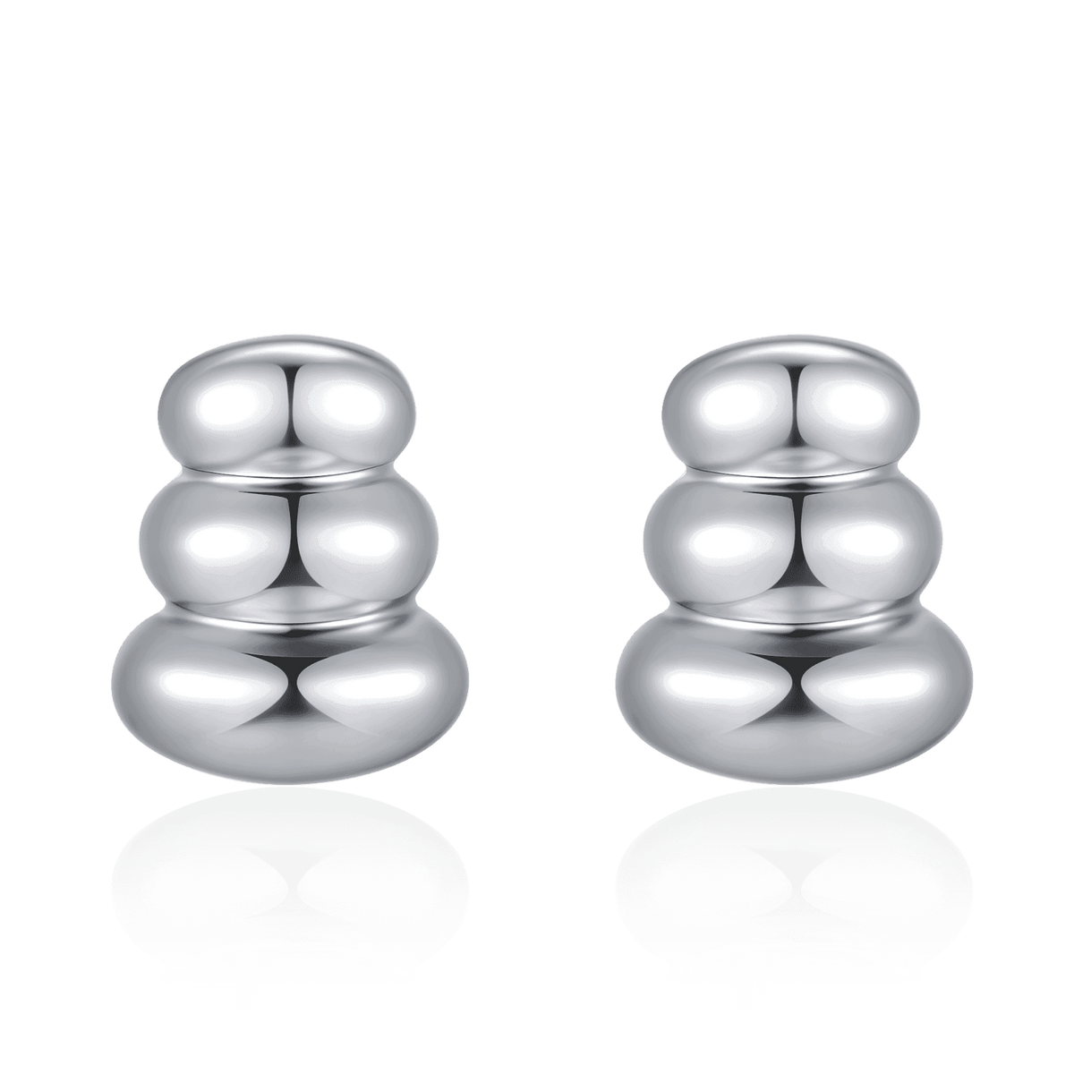 Rounded Earrings - Milas Jewels Shop