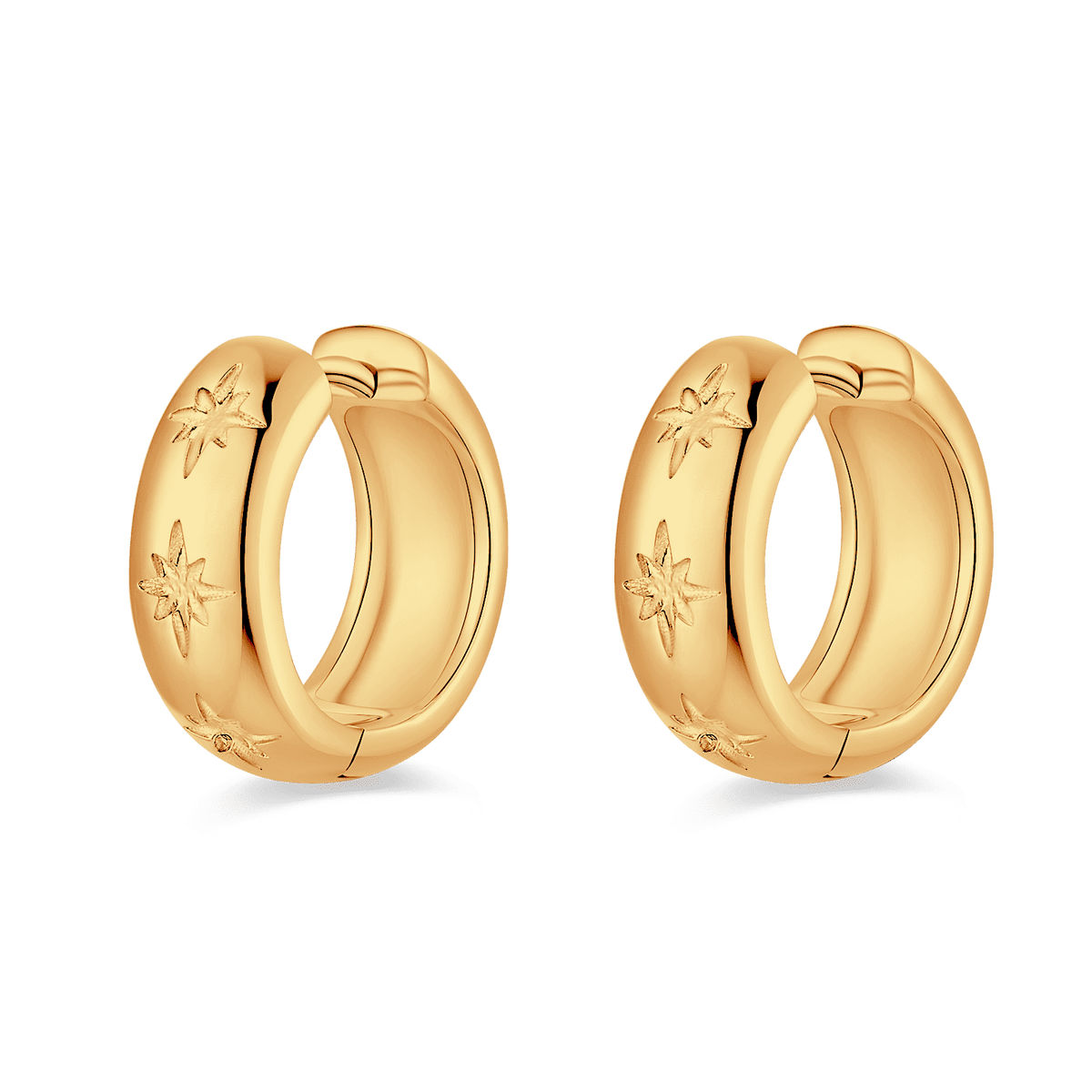 Starlight Hoop Earrings